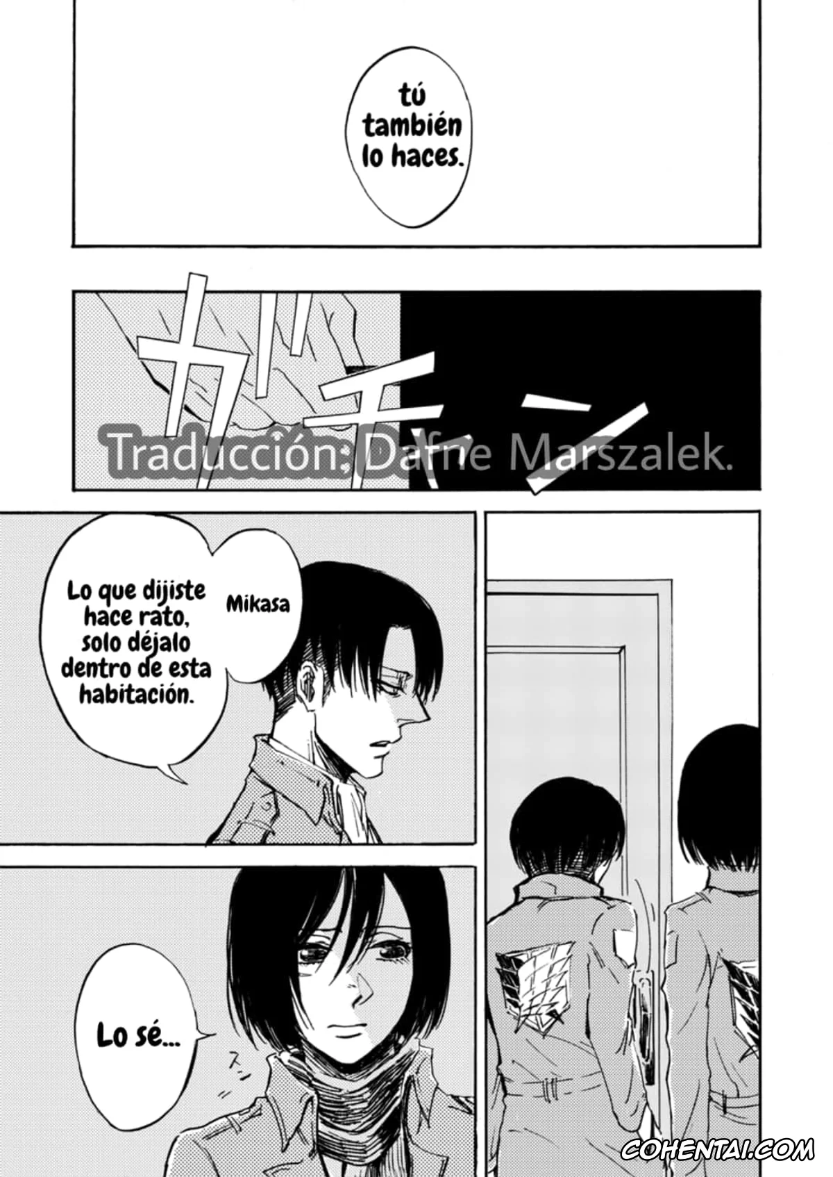 Shingeki No Kyojin | Attack On Titan xxx, Levi Ackerman xxx, Mikasa Ackerman xxx, end of days -Itsuka Kuru Owari no Hi- | El fin de los dias. -Itsuka Kuru Owari no Hi- (Shingeki no Kyojin), pagina 28