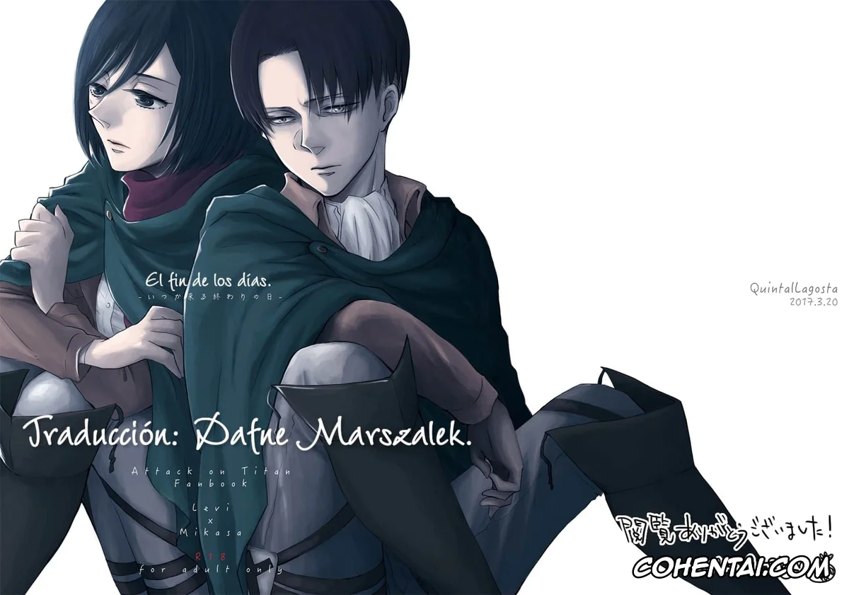 Shingeki No Kyojin | Attack On Titan porno, Levi Ackerman porno, Mikasa Ackerman porno, end of days -Itsuka Kuru Owari no Hi- | El fin de los dias. -Itsuka Kuru Owari no Hi- (Shingeki no Kyojin), pagina 35