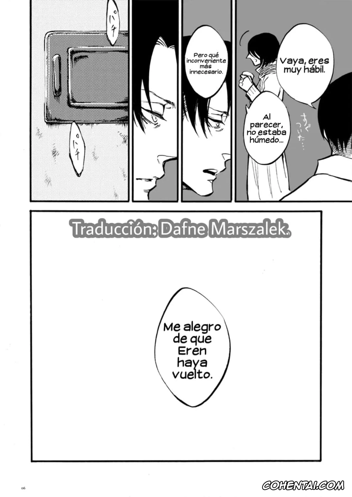 Shingeki No Kyojin | Attack On Titan porno, Levi Ackerman porno, Mikasa Ackerman porno, Silent Roar. | Rugido Silencioso. (Shingeki no Kyojin), pagina 5