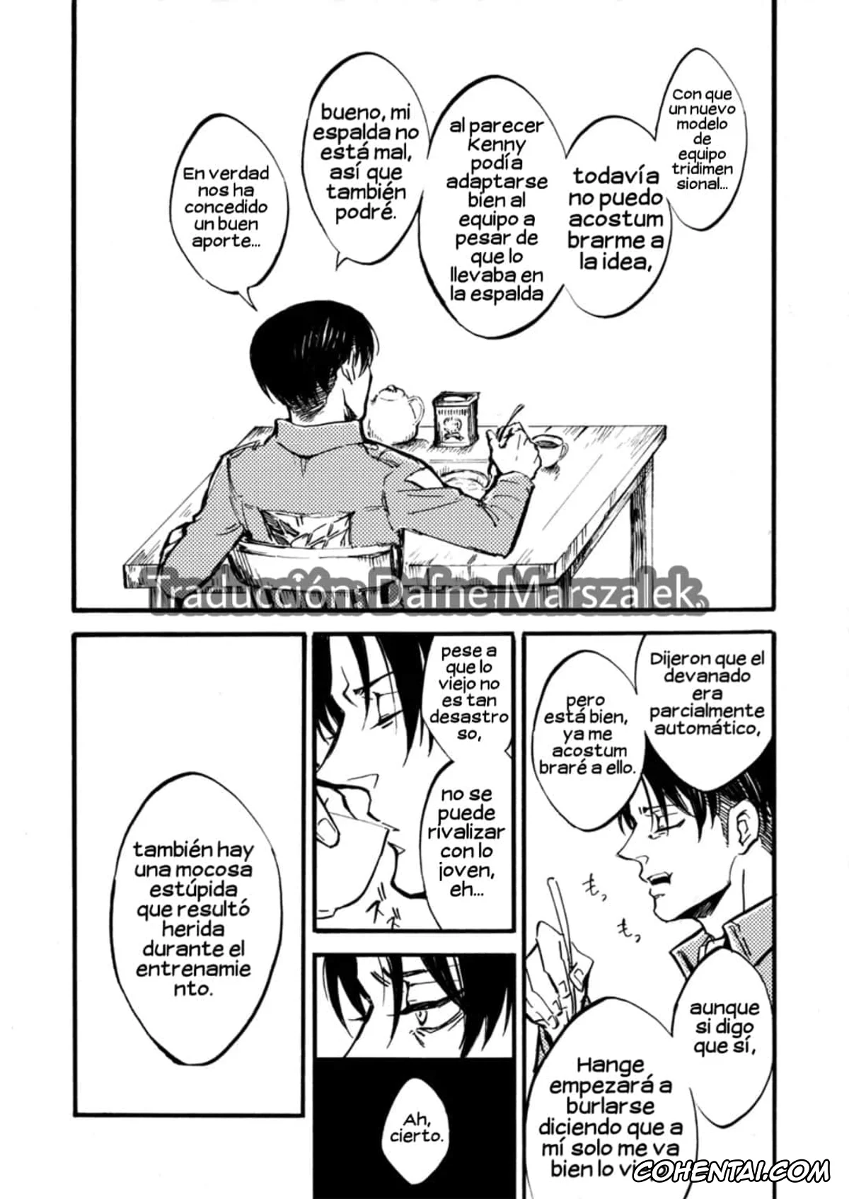 Shingeki No Kyojin | Attack On Titan porno, Levi Ackerman porno, Mikasa Ackerman porno, Silent Roar. | Rugido Silencioso. (Shingeki no Kyojin), pagina 8