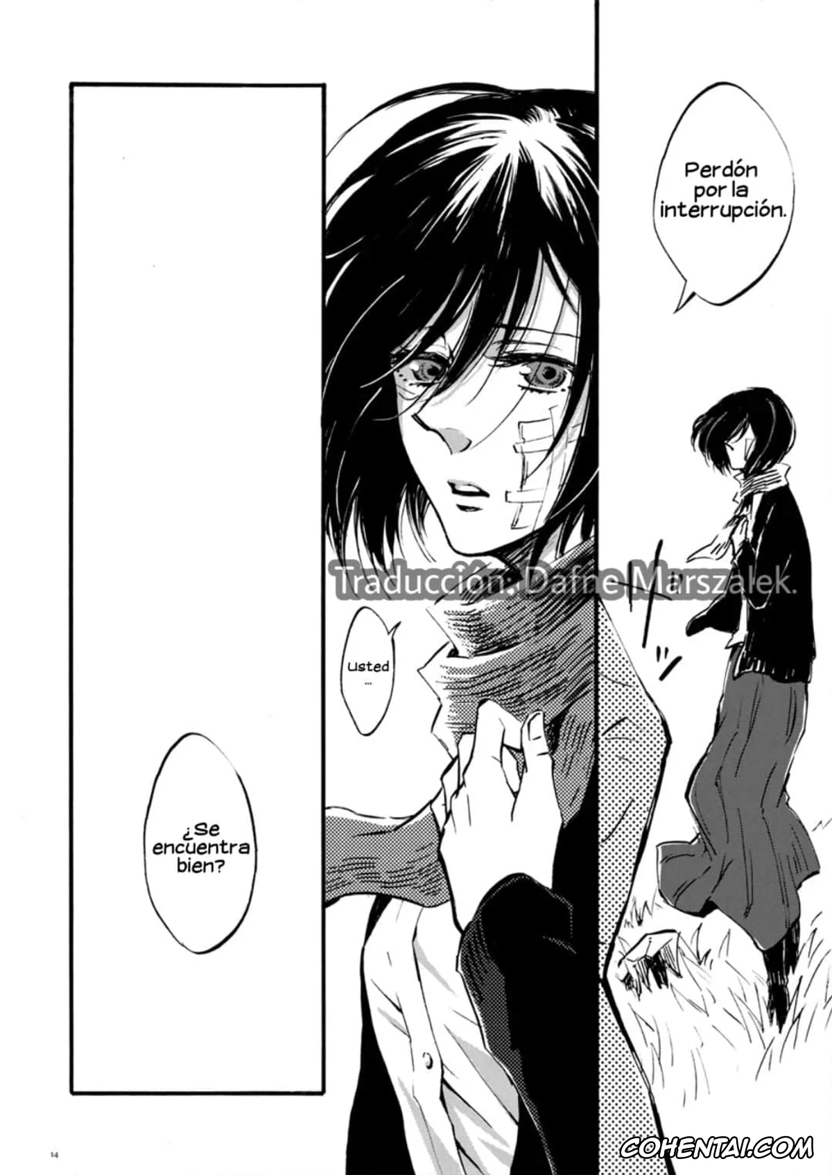 Shingeki No Kyojin | Attack On Titan xxx, Levi Ackerman xxx, Mikasa Ackerman xxx, Silent Roar. | Rugido Silencioso. (Shingeki no Kyojin), pagina 13