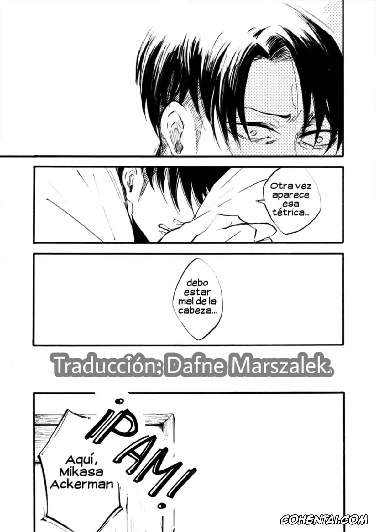 Shingeki No Kyojin | Attack On Titan xxx, Levi Ackerman xxx, Mikasa Ackerman xxx, Silent Roar. | Rugido Silencioso. (Shingeki no Kyojin), pagina 16