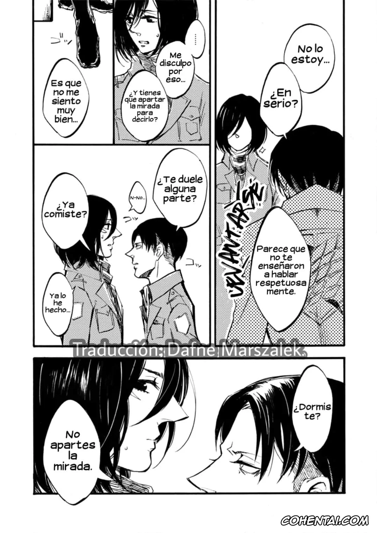 Shingeki No Kyojin | Attack On Titan hentai, Levi Ackerman hentai, Mikasa Ackerman hentai, Silent Roar. | Rugido Silencioso. (Shingeki no Kyojin), pagina 18