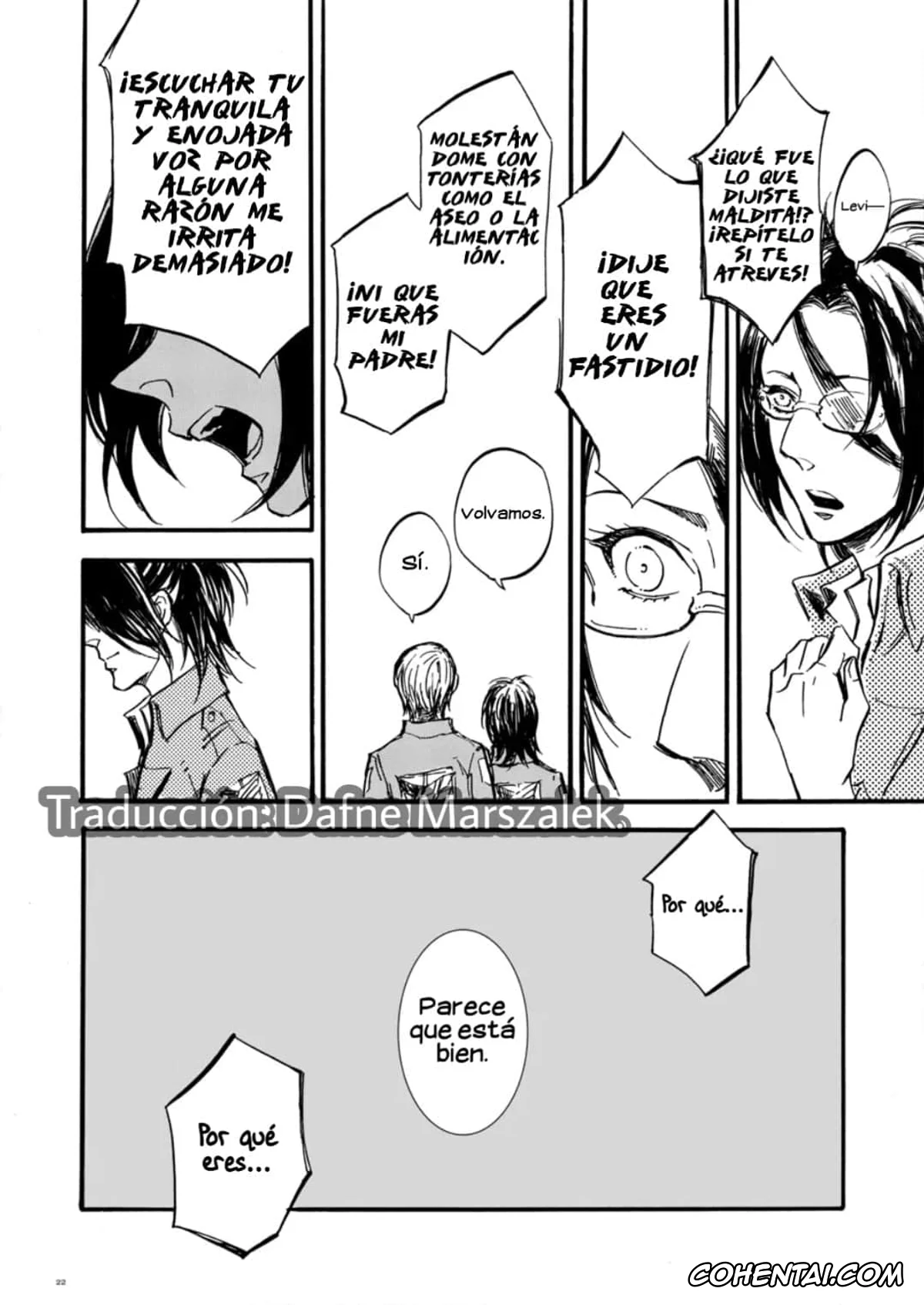Shingeki No Kyojin | Attack On Titan hentai, Levi Ackerman hentai, Mikasa Ackerman hentai, Silent Roar. | Rugido Silencioso. (Shingeki no Kyojin), pagina 21