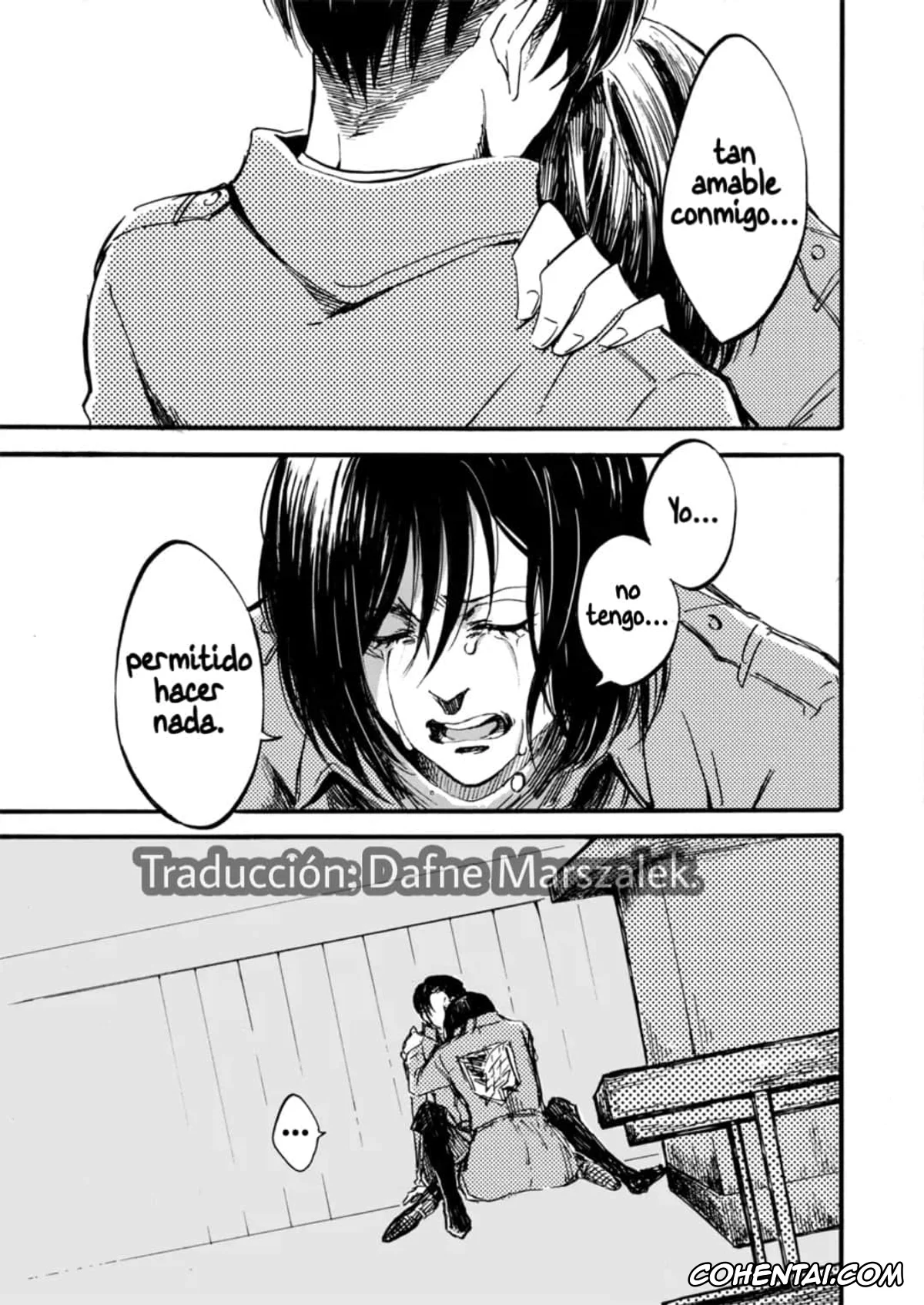 Shingeki No Kyojin | Attack On Titan xxx, Levi Ackerman xxx, Mikasa Ackerman xxx, Silent Roar. | Rugido Silencioso. (Shingeki no Kyojin), pagina 22