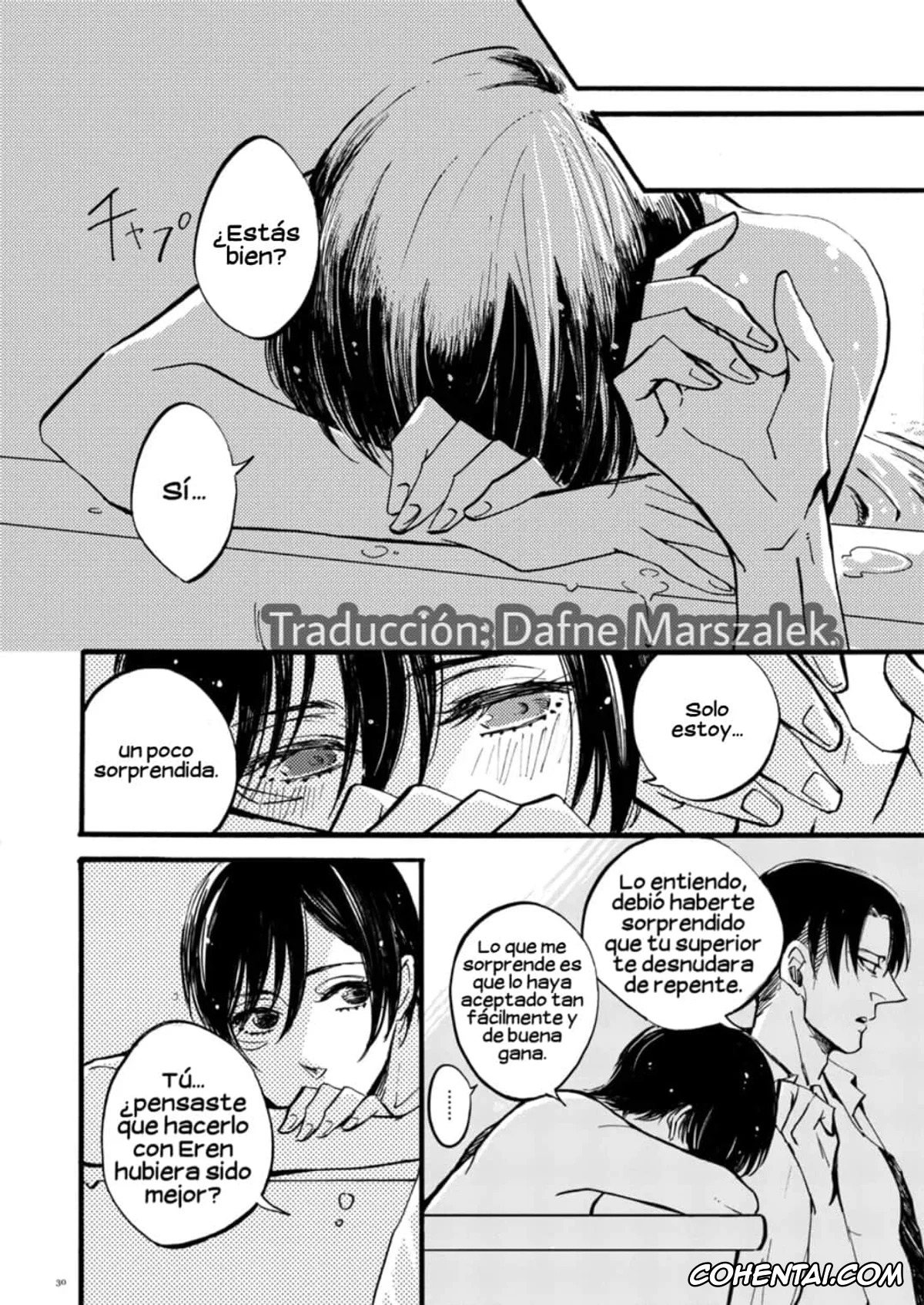Shingeki No Kyojin | Attack On Titan porno, Levi Ackerman porno, Mikasa Ackerman porno, Silent Roar. | Rugido Silencioso. (Shingeki no Kyojin), pagina 29
