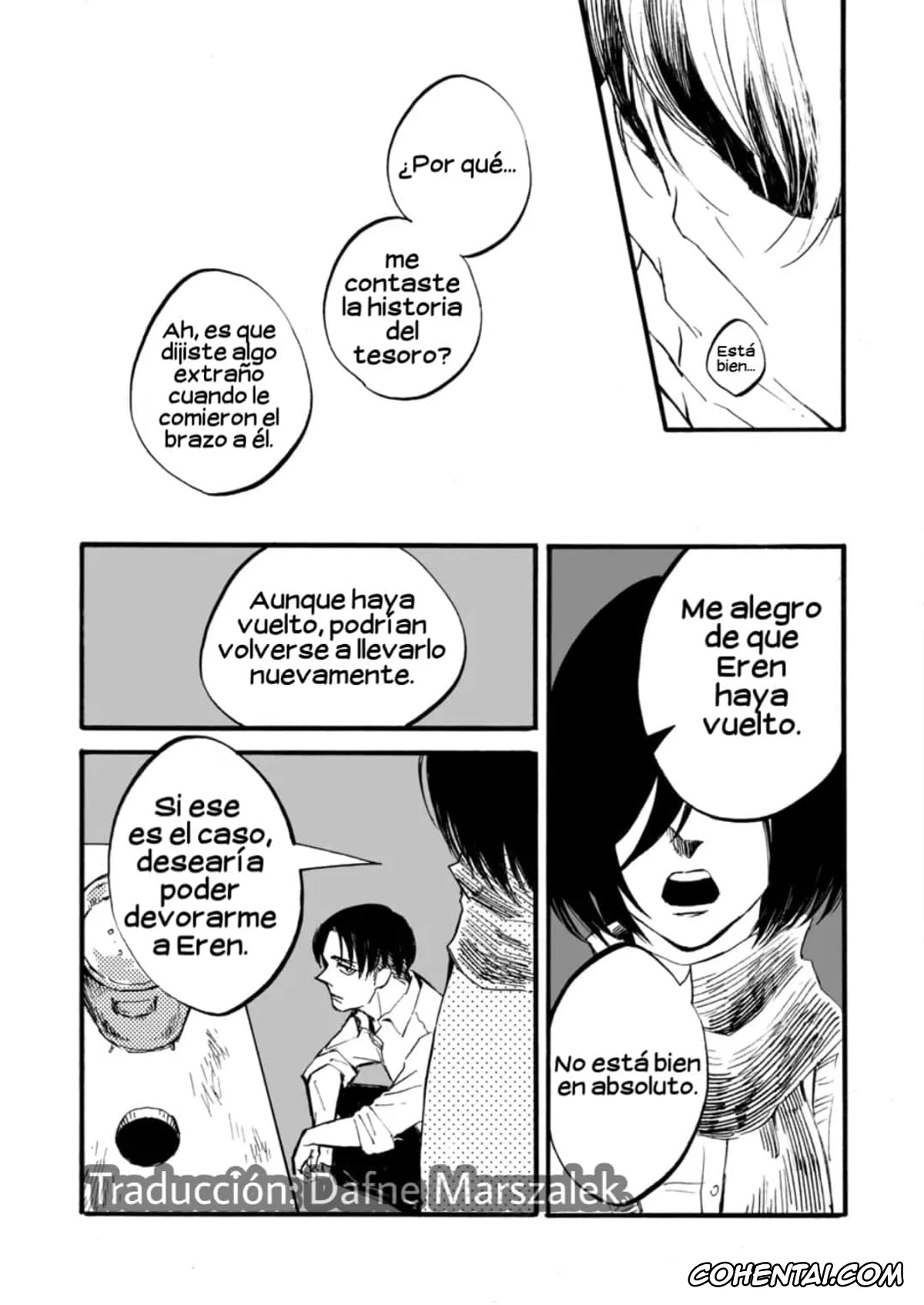 Shingeki No Kyojin | Attack On Titan porno, Levi Ackerman porno, Mikasa Ackerman porno, Silent Roar. | Rugido Silencioso. (Shingeki no Kyojin), pagina 32