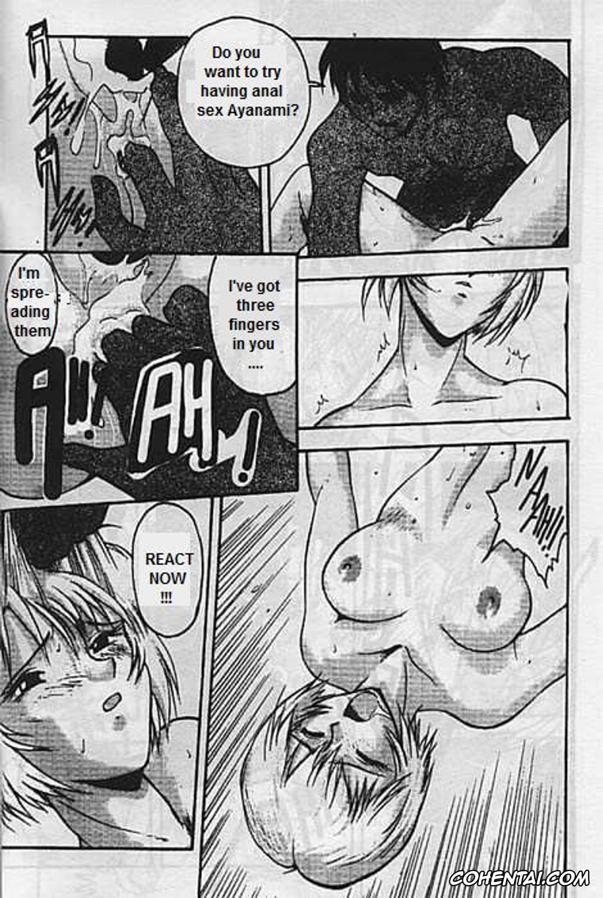 Neon Genesis Evangelion hentai, Rei Ayanami hentai, Shinji Ikari hentai, EvaX Vol. 1 Paradise Lost (Neon Genesis Evangelion), pagina 9