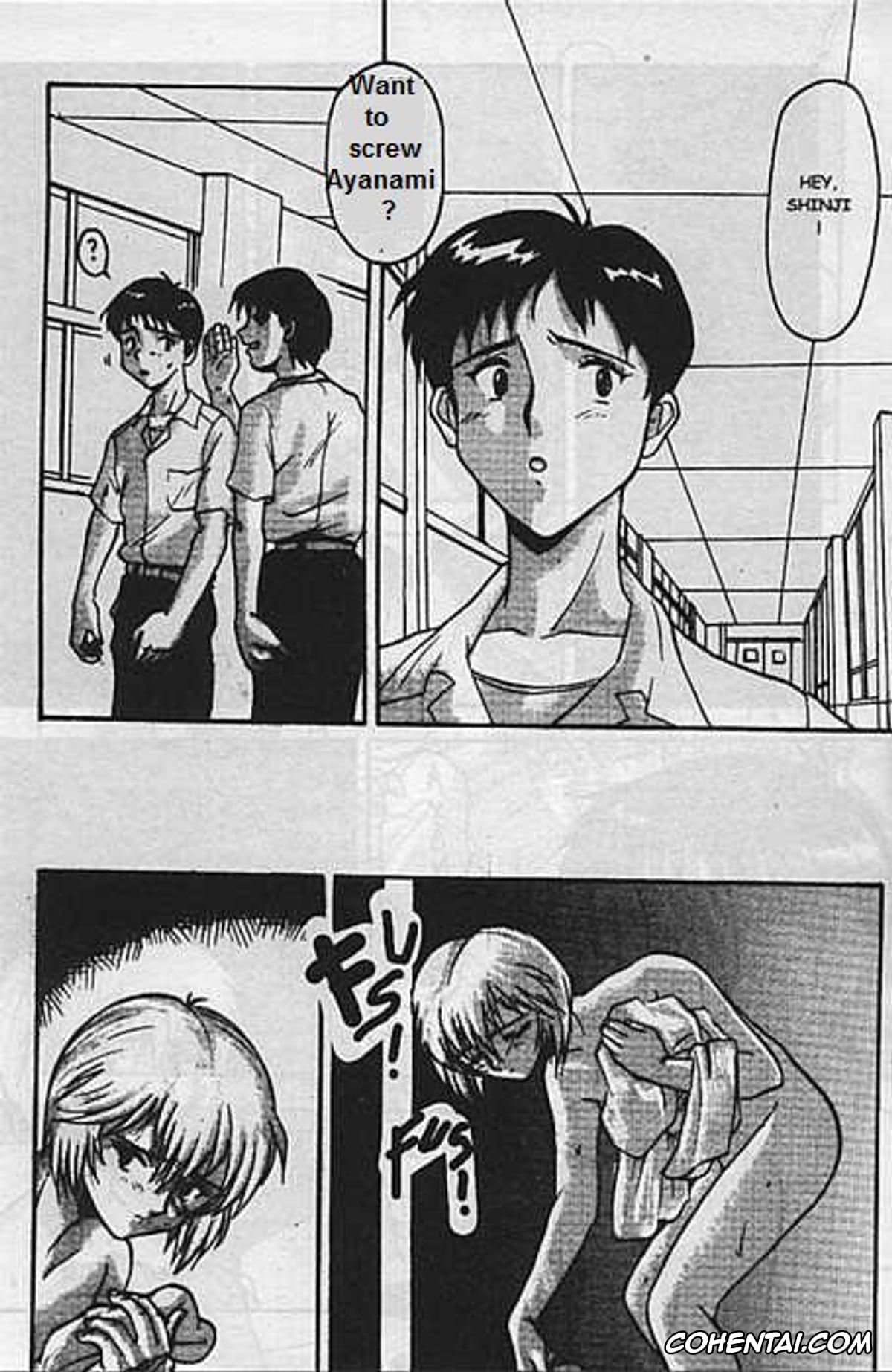 Neon Genesis Evangelion porno, Rei Ayanami porno, Shinji Ikari porno, EvaX Vol. 1 Paradise Lost (Neon Genesis Evangelion), pagina 26