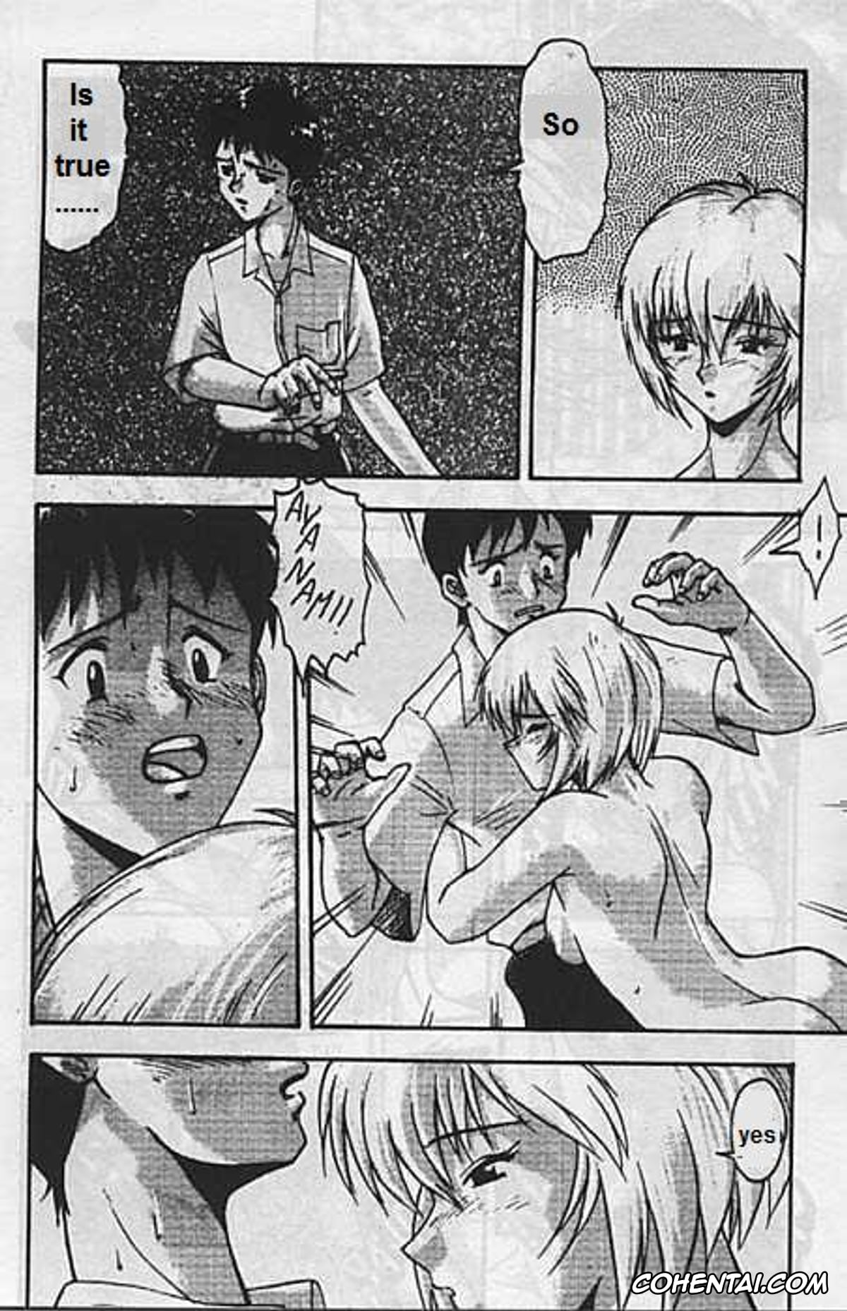 Neon Genesis Evangelion xxx, Rei Ayanami xxx, Shinji Ikari xxx, EvaX Vol. 1 Paradise Lost (Neon Genesis Evangelion), pagina 28