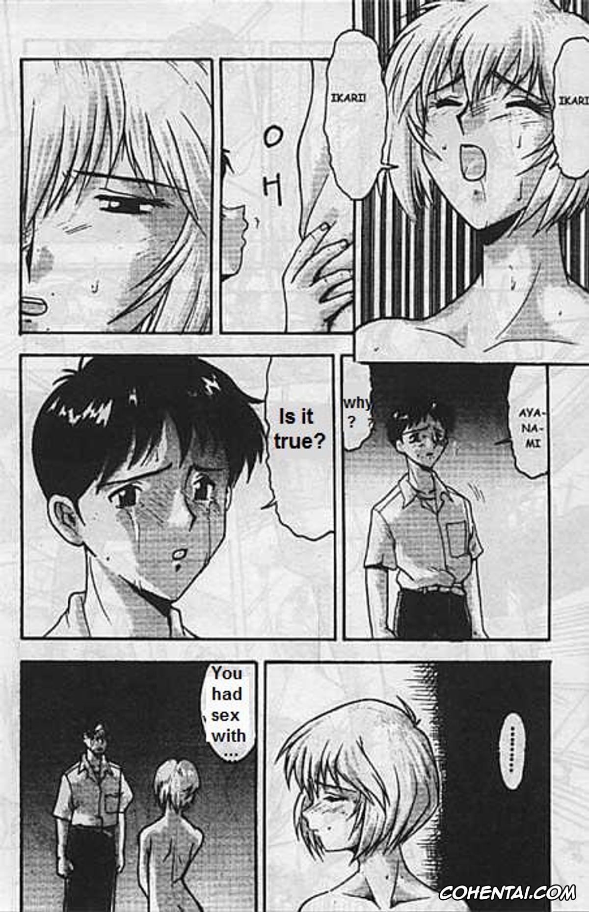 Neon Genesis Evangelion hentai, Rei Ayanami hentai, Shinji Ikari hentai, EvaX Vol. 1 Paradise Lost (Neon Genesis Evangelion), pagina 30