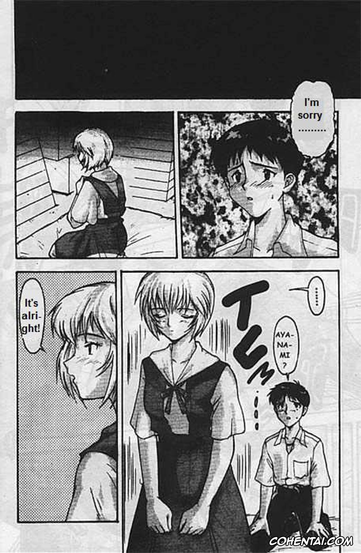 Neon Genesis Evangelion xxx, Rei Ayanami xxx, Shinji Ikari xxx, EvaX Vol. 1 Paradise Lost (Neon Genesis Evangelion), pagina 37