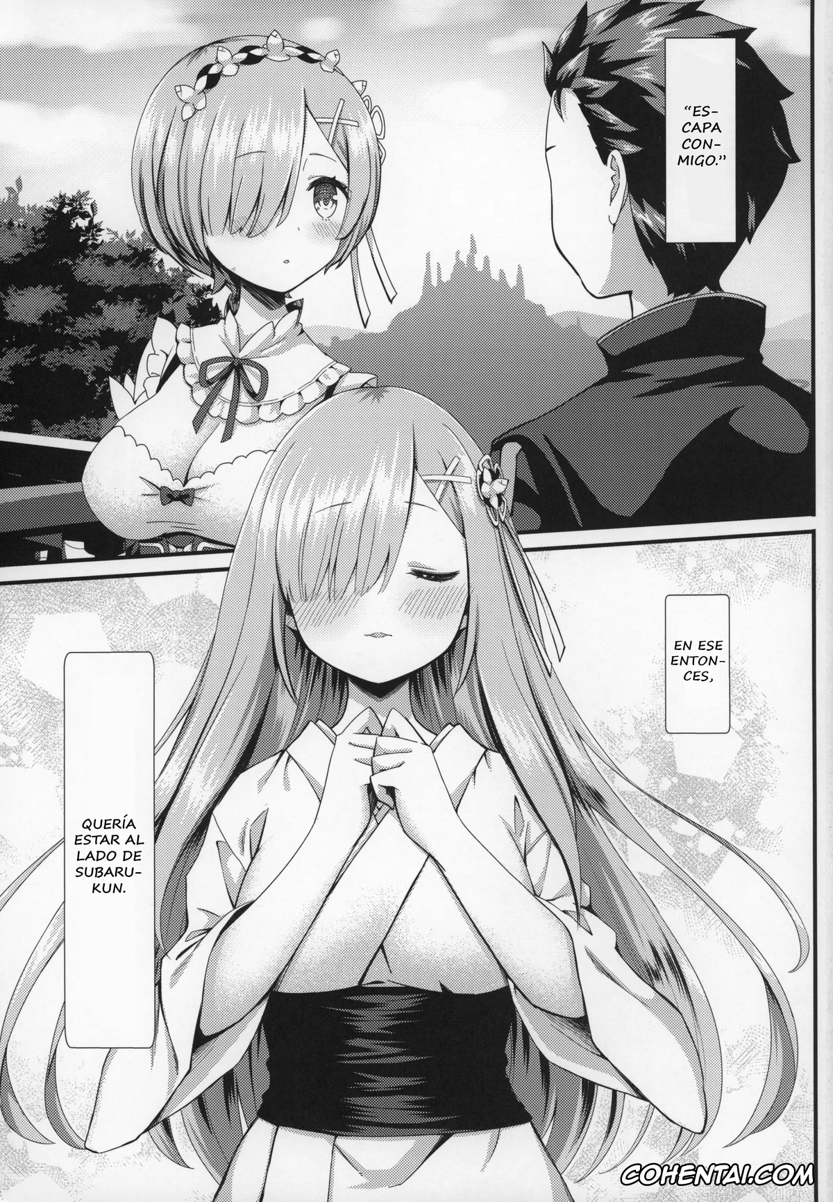 Re:Zero kara Hajimeru Isekai Seikatsu porno, Rem porno, Subaru Natsuki porno, Rem to Ichakora Seikatsu (Re:Zero kara Hajimeru Isekai Seikatsu), pagina 2
