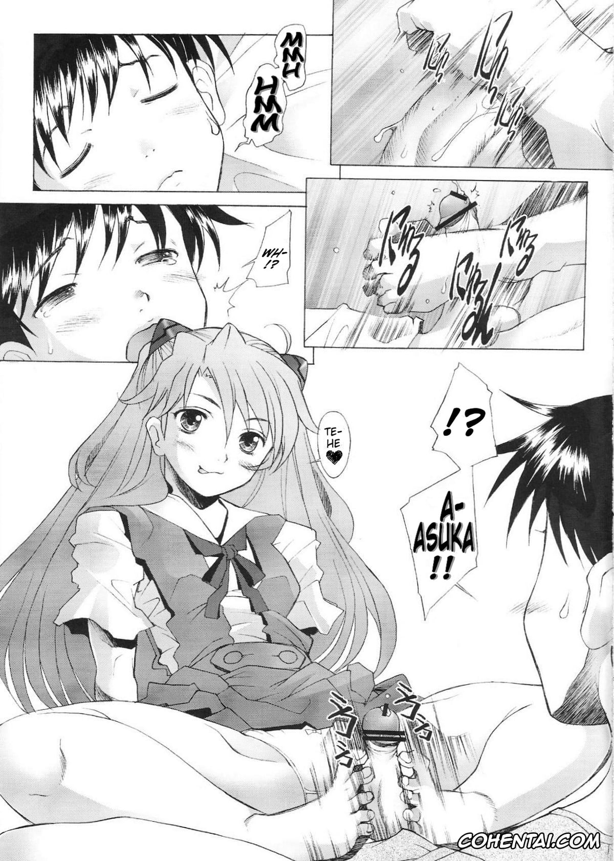 Neon Genesis Evangelion xxx, Asuka Langley Soryu xxx, Shinji Ikari xxx, More! (Neon Genesis Evangelion), pagina 4