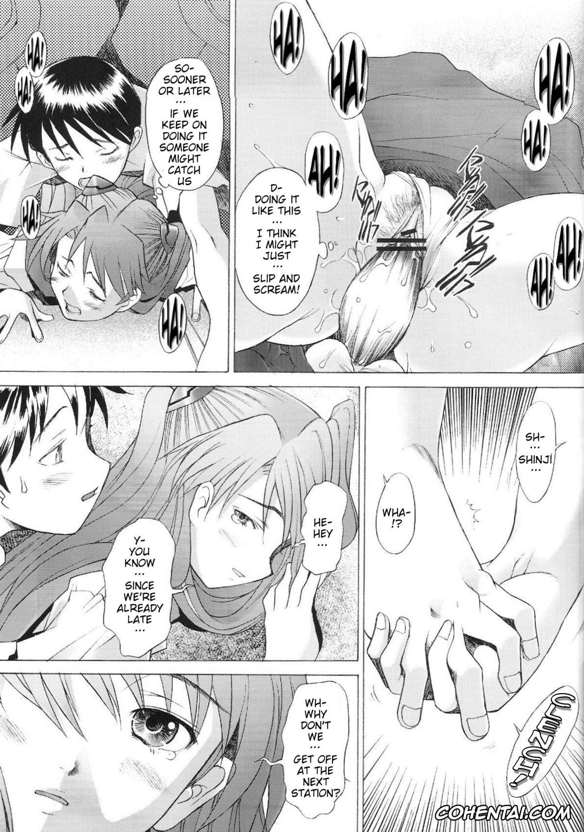 Neon Genesis Evangelion hentai, Asuka Langley Soryu hentai, Shinji Ikari hentai, More! (Neon Genesis Evangelion), pagina 12