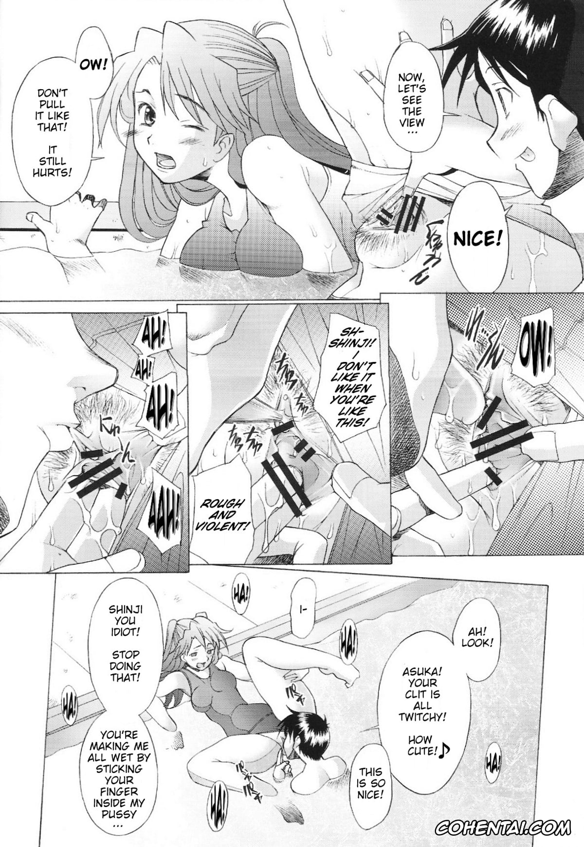 Neon Genesis Evangelion xxx, Asuka Langley Soryu xxx, Shinji Ikari xxx, More! (Neon Genesis Evangelion), pagina 19