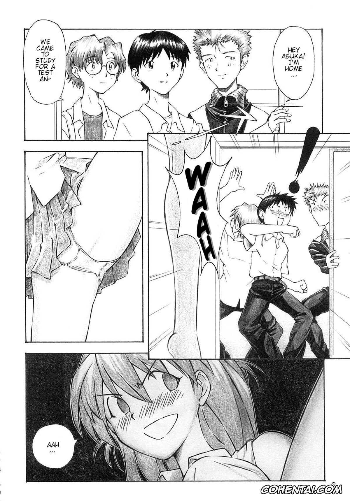 Neon Genesis Evangelion porno, Asuka Langley Soryu porno, Rei Ayanami porno, Shinji Ikari porno, YAMMY? (Neon Genesis Evangelion), pagina 5