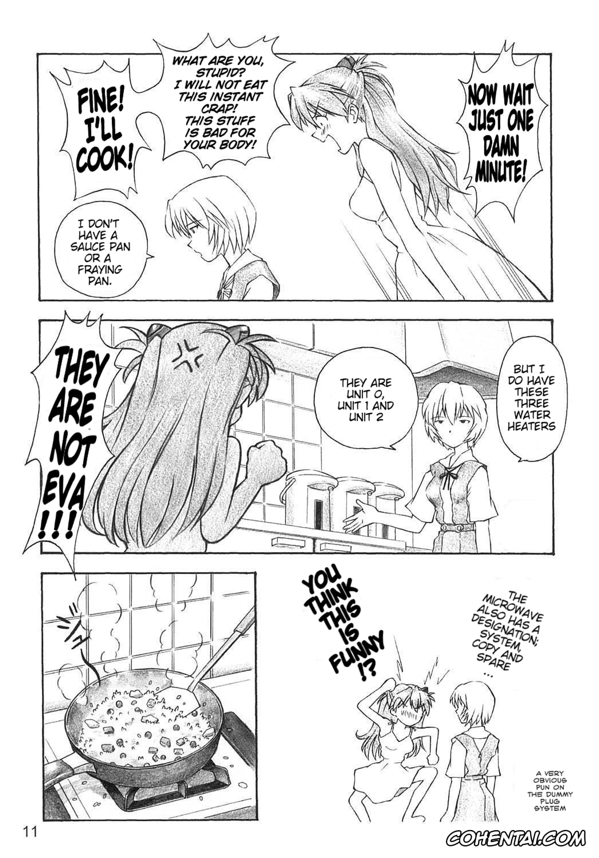 Neon Genesis Evangelion xxx, Asuka Langley Soryu xxx, Rei Ayanami xxx, Shinji Ikari xxx, YAMMY? (Neon Genesis Evangelion), pagina 10