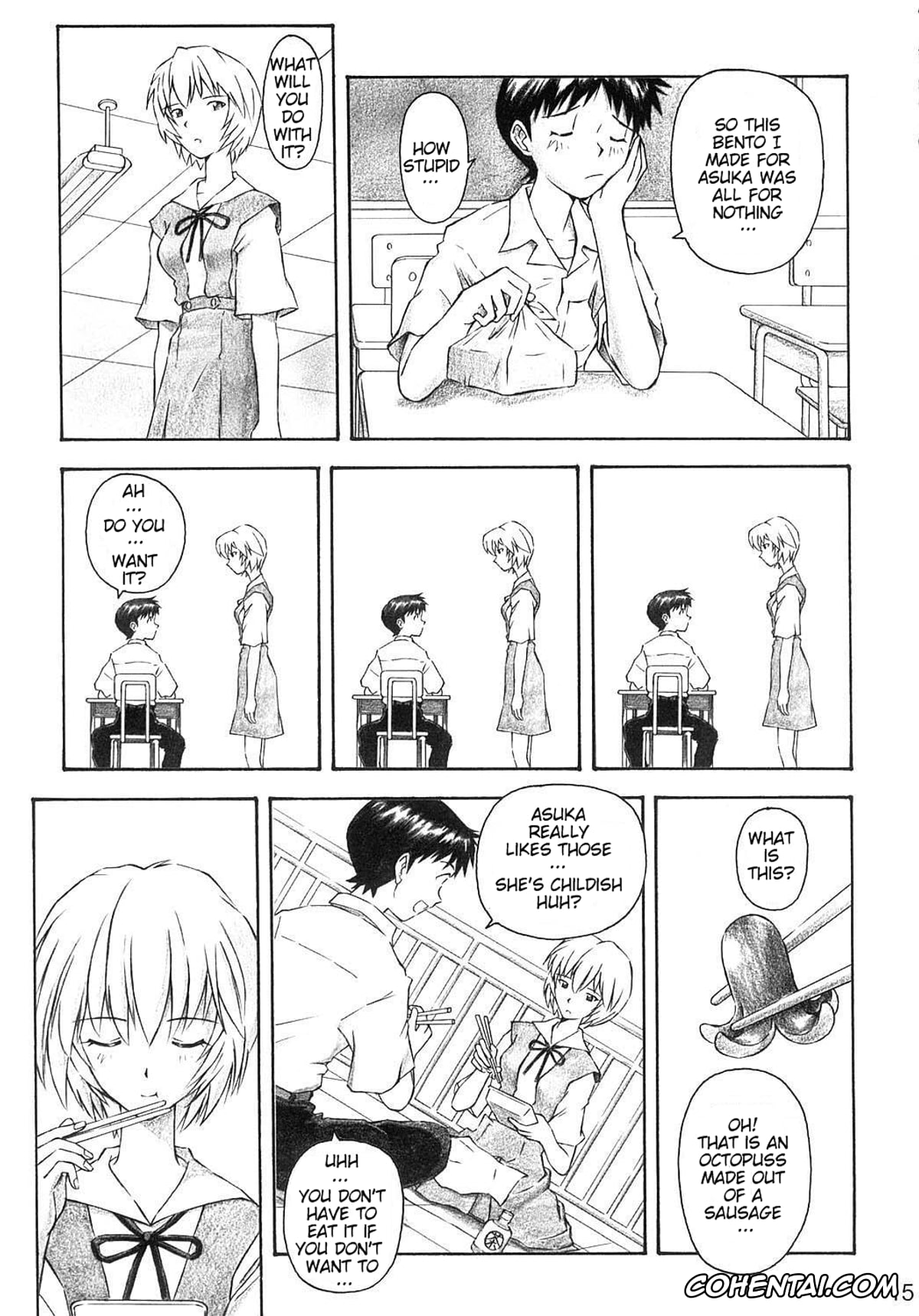 Neon Genesis Evangelion porno, Asuka Langley Soryu porno, Rei Ayanami porno, Shinji Ikari porno, YAMMY? (Neon Genesis Evangelion), pagina 14