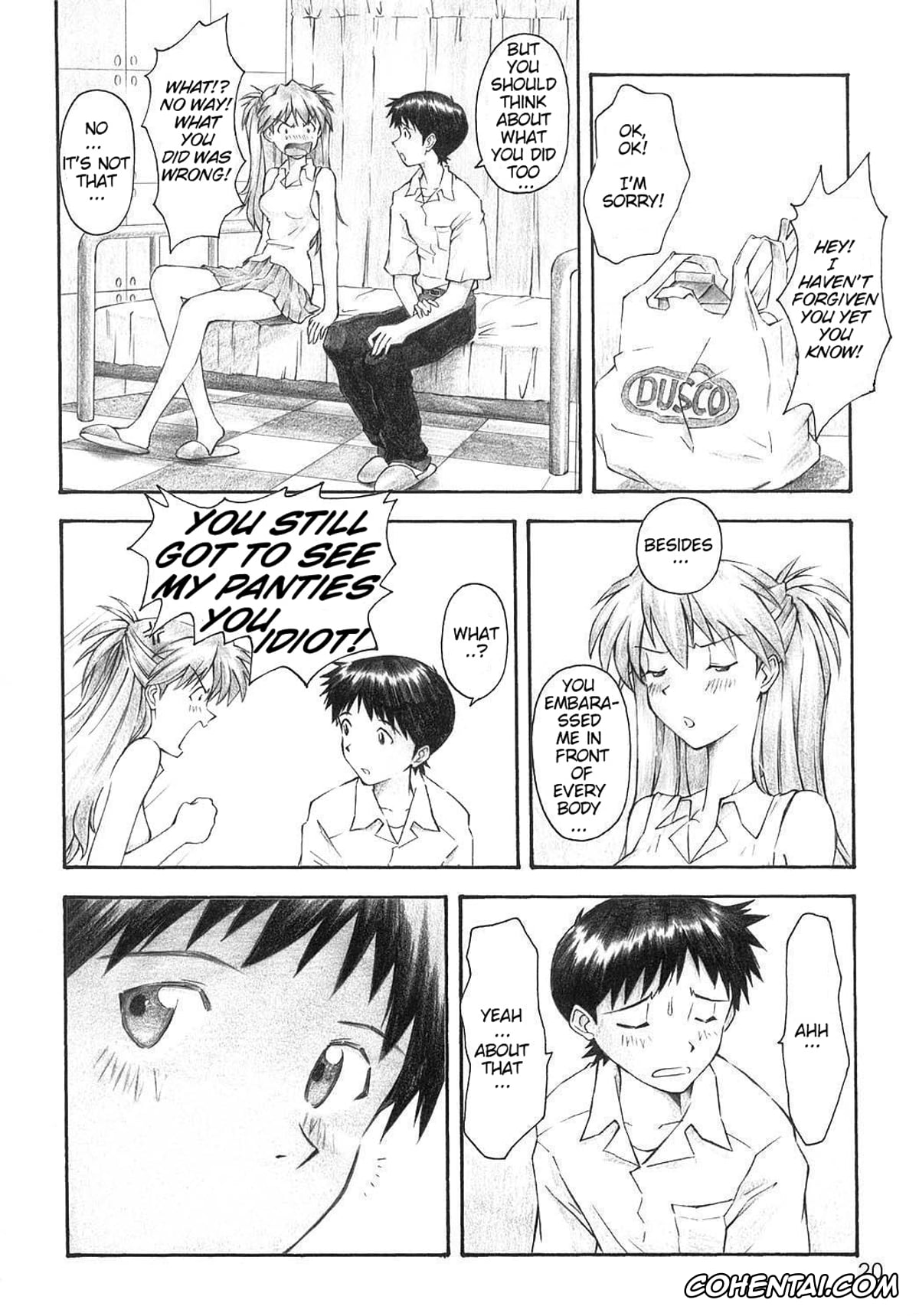 Neon Genesis Evangelion xxx, Asuka Langley Soryu xxx, Rei Ayanami xxx, Shinji Ikari xxx, YAMMY? (Neon Genesis Evangelion), pagina 19