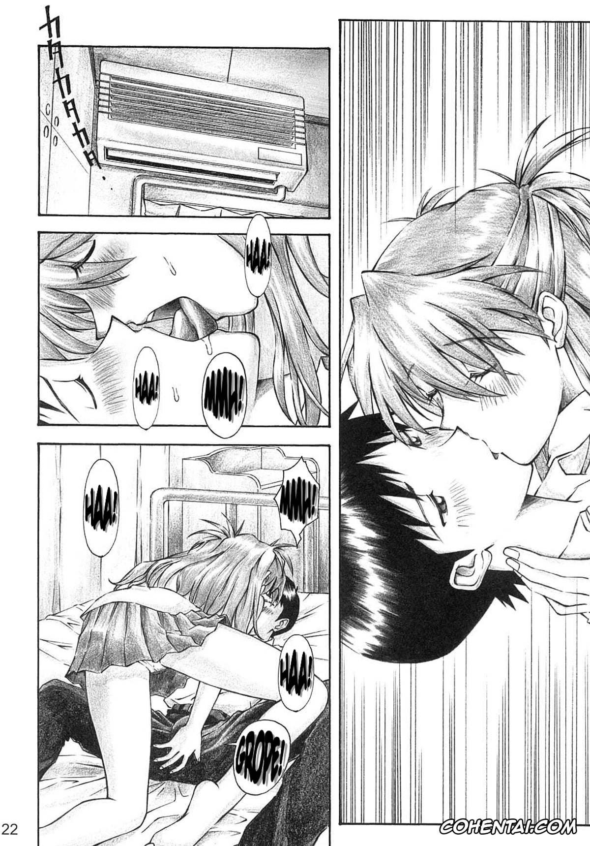 Neon Genesis Evangelion hentai, Asuka Langley Soryu hentai, Rei Ayanami hentai, Shinji Ikari hentai, YAMMY? (Neon Genesis Evangelion), pagina 21