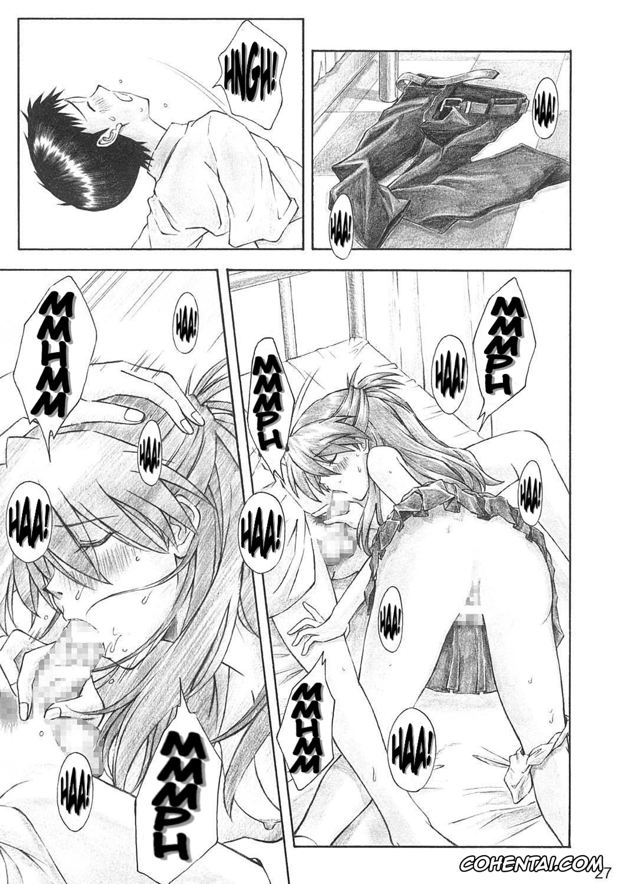 Neon Genesis Evangelion porno, Asuka Langley Soryu porno, Rei Ayanami porno, Shinji Ikari porno, YAMMY? (Neon Genesis Evangelion), pagina 26