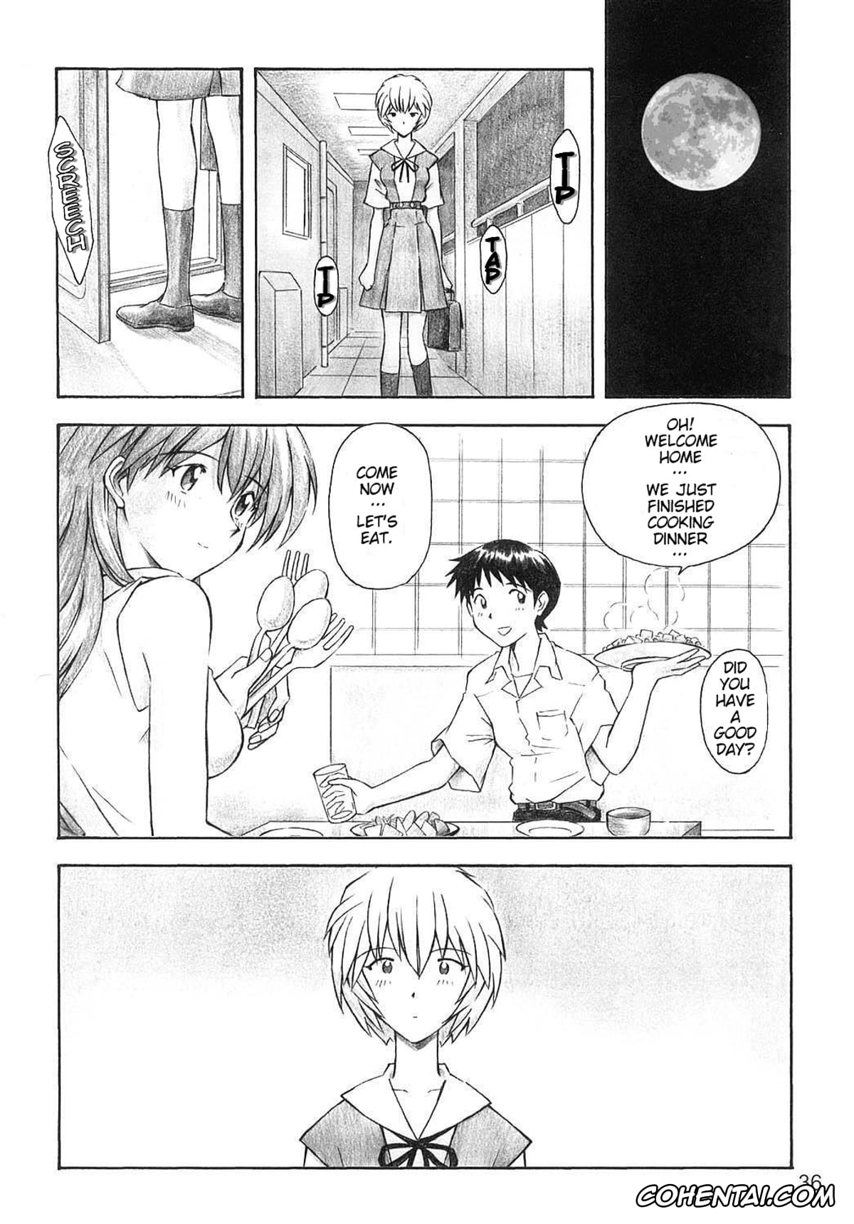 Neon Genesis Evangelion hentai, Asuka Langley Soryu hentai, Rei Ayanami hentai, Shinji Ikari hentai, YAMMY? (Neon Genesis Evangelion), pagina 36