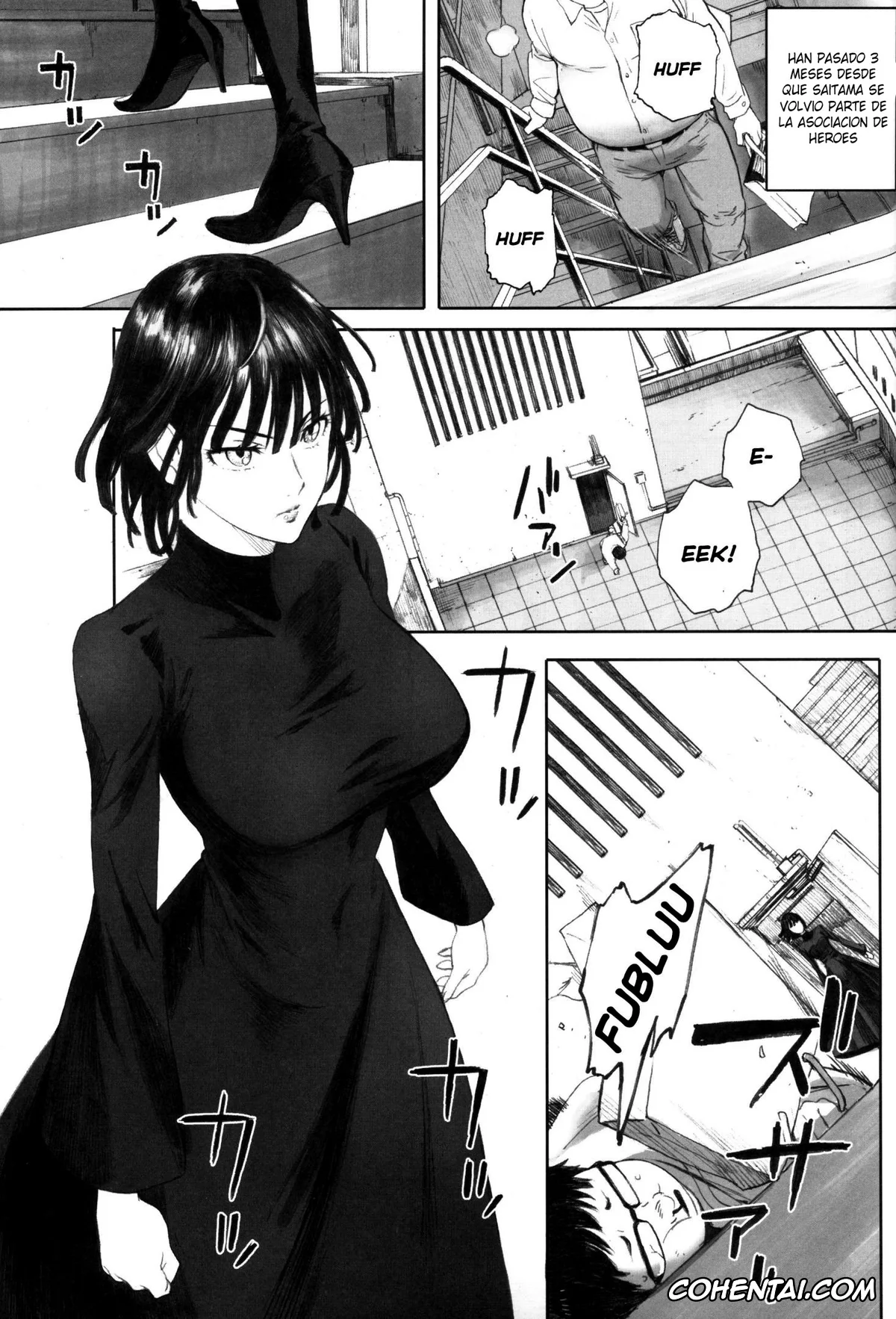 One Punch Man porno, Jigoku no Fubuki porno, Senritsu No Tatsumaki porno, Ichigeki Haiboku – Defeated by onepunchi! (One Punch Man), pagina 2