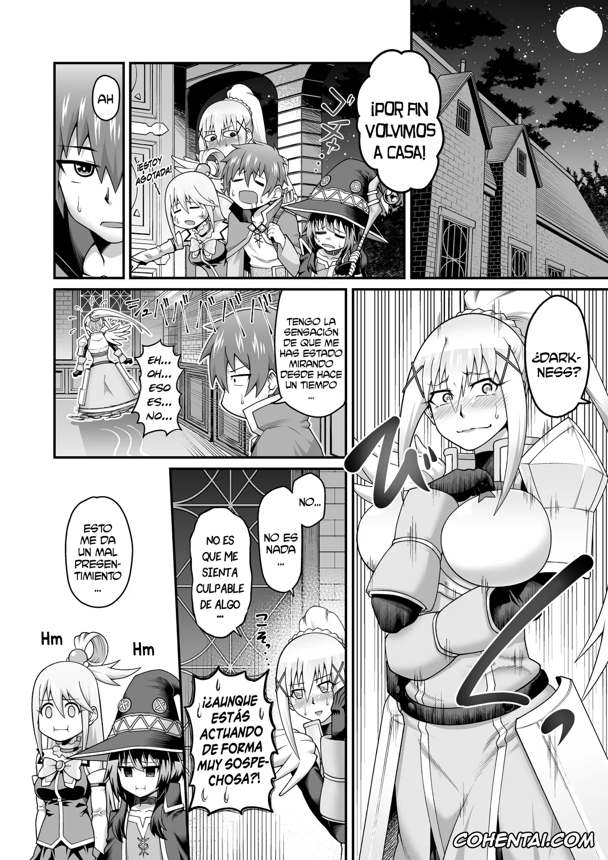 Kono Subarashii Sekai ni Syukufuku o! hentai, Darkness | Lalatina Ford Dustiness hentai, Kazuma Satou hentai, Kono Dame Kishi ni Seiken o!! (Kono Subarashii Sekai ni Syukufuku o!), pagina 3