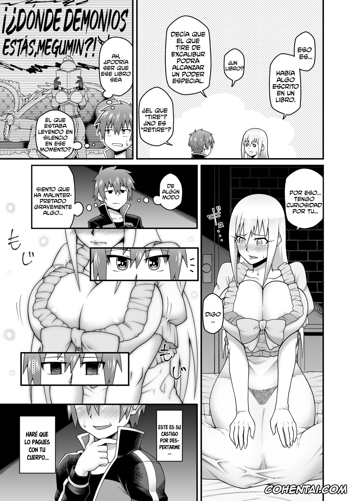 Kono Subarashii Sekai ni Syukufuku o! hentai, Darkness | Lalatina Ford Dustiness hentai, Kazuma Satou hentai, Kono Dame Kishi ni Seiken o!! (Kono Subarashii Sekai ni Syukufuku o!), pagina 6