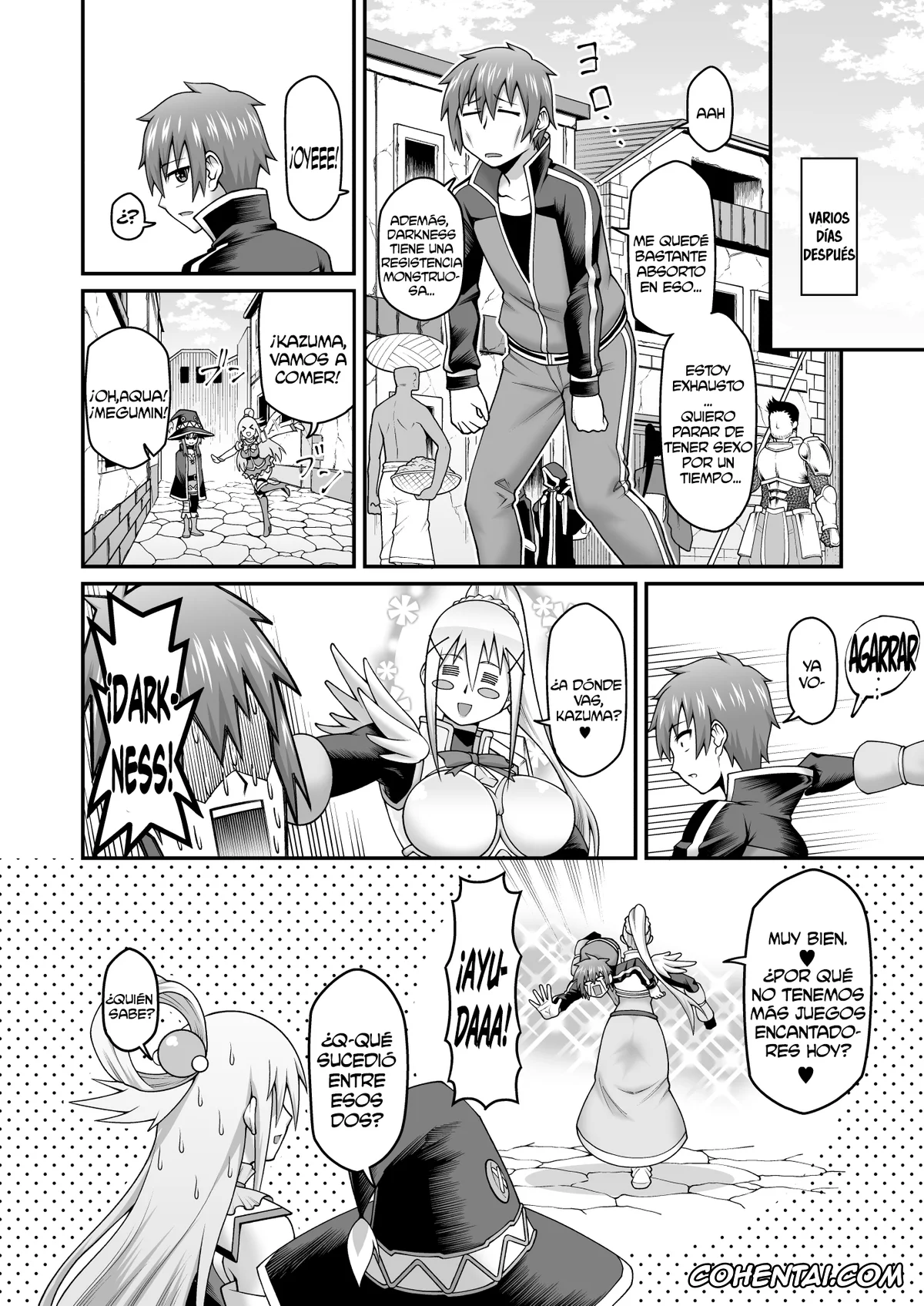 Kono Subarashii Sekai ni Syukufuku o! xxx, Darkness | Lalatina Ford Dustiness xxx, Kazuma Satou xxx, Kono Dame Kishi ni Seiken o!! (Kono Subarashii Sekai ni Syukufuku o!), pagina 31