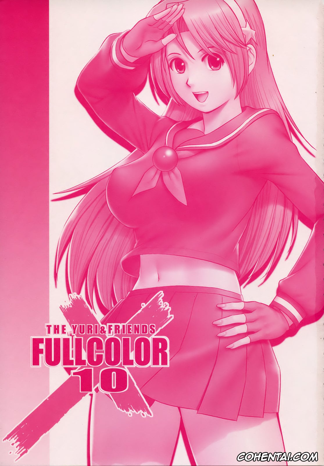 King of Fighters porno, Athena Asamiya porno, Kensou Sie porno, Mai Shiranui porno, The Yuri & Friends Fullcolor 10 (King of Fighters), pagina 2