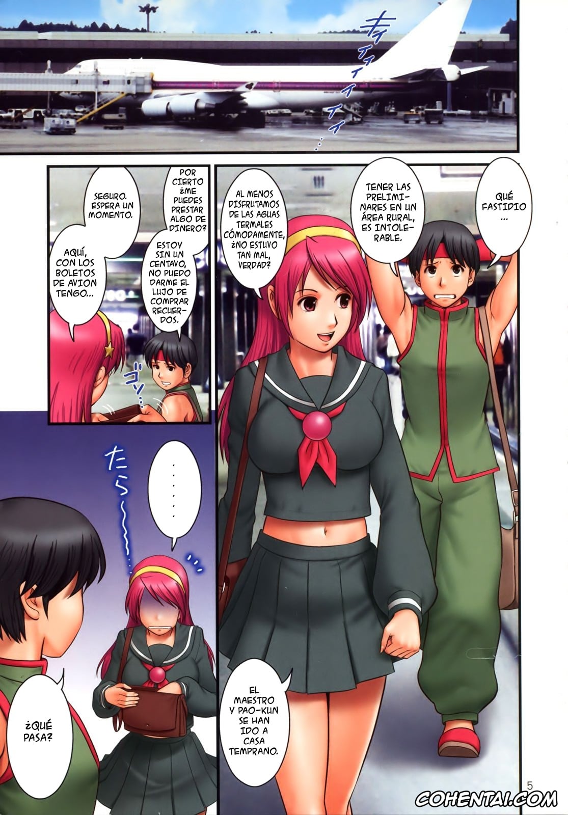King of Fighters xxx, Athena Asamiya xxx, Kensou Sie xxx, Mai Shiranui xxx, The Yuri & Friends Fullcolor 10 (King of Fighters), pagina 4