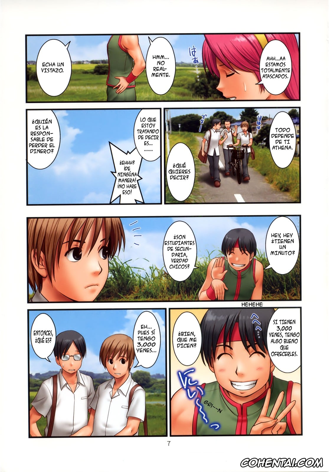 King of Fighters hentai, Athena Asamiya hentai, Kensou Sie hentai, Mai Shiranui hentai, The Yuri & Friends Fullcolor 10 (King of Fighters), pagina 6