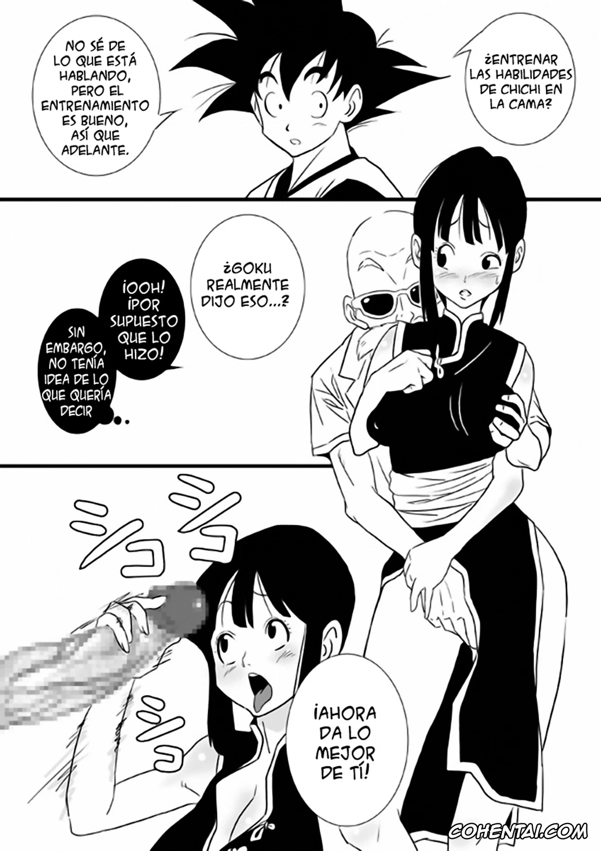 Dragon Ball Z porno, Android 18 porno, Bulma Briefs porno, Chi Chi porno, Master Roshi porno, Videl porno, The Kame (Dragon Ball Z), pagina 14