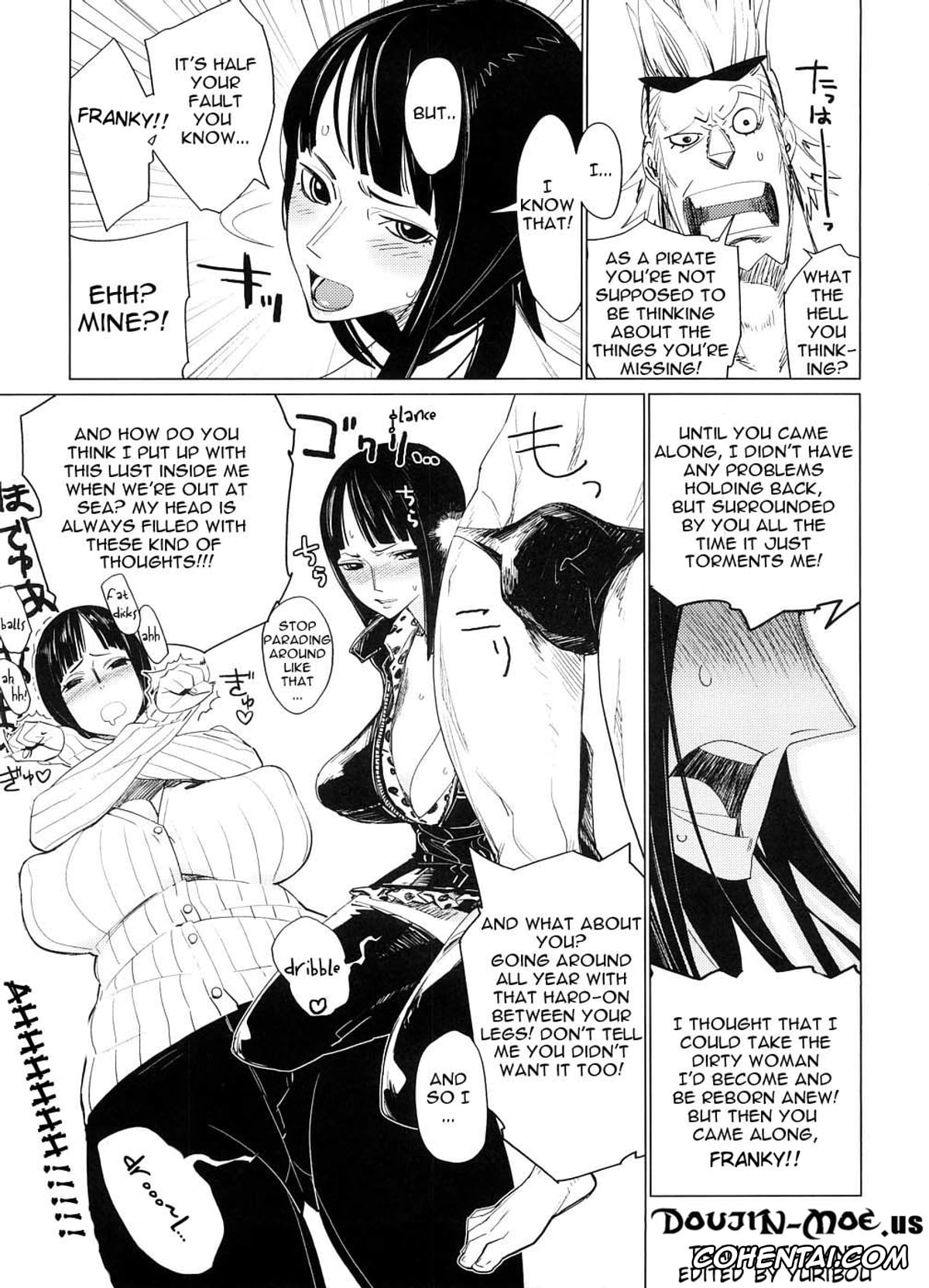 One Piece hentai, Franky hentai, Nico Robin hentai, Abura Shoukami Tsukane No. 03 Akumanko (One Piece), pagina 6