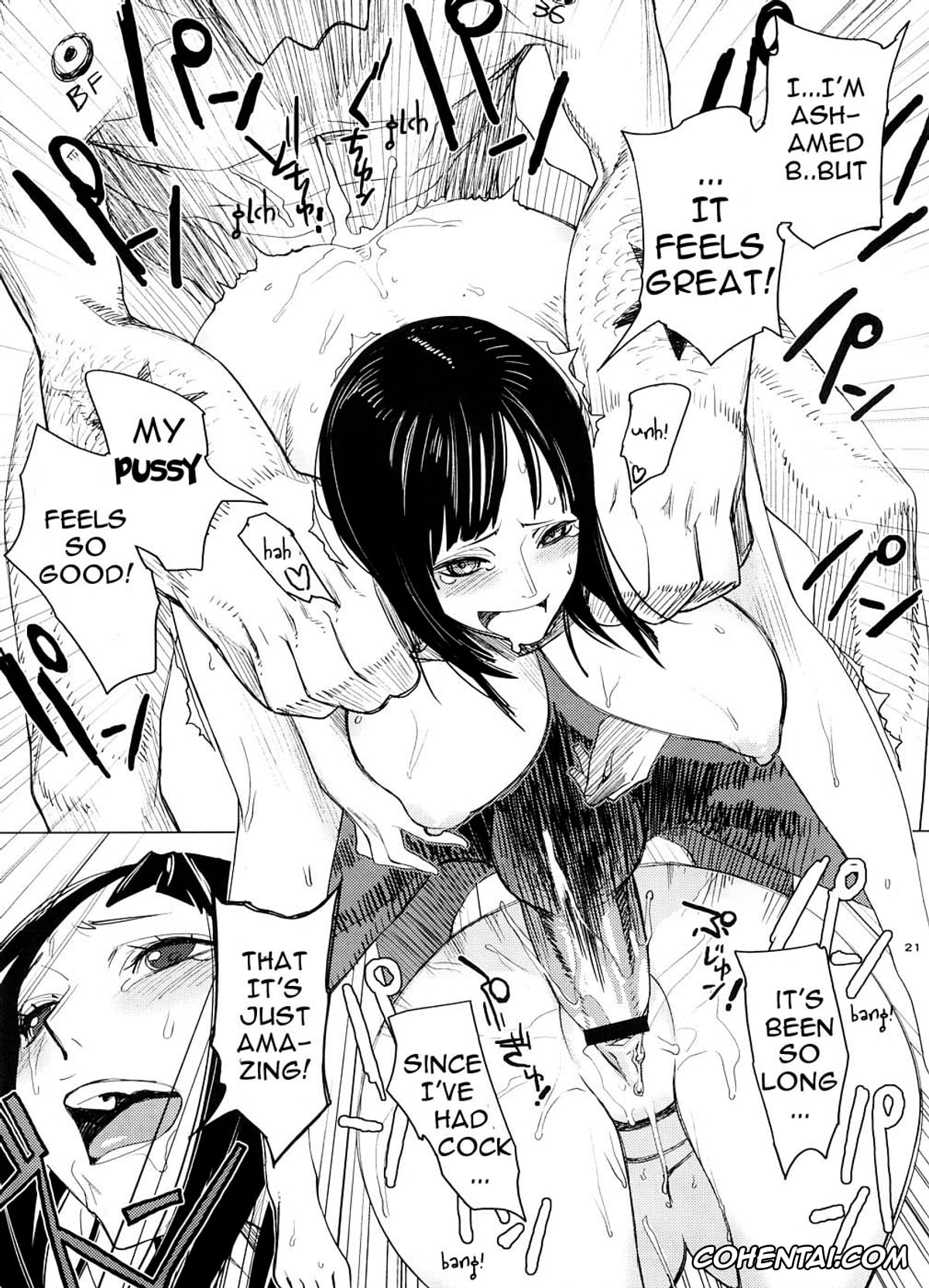 One Piece porno, Franky porno, Nico Robin porno, Abura Shoukami Tsukane No. 03 Akumanko (One Piece), pagina 20