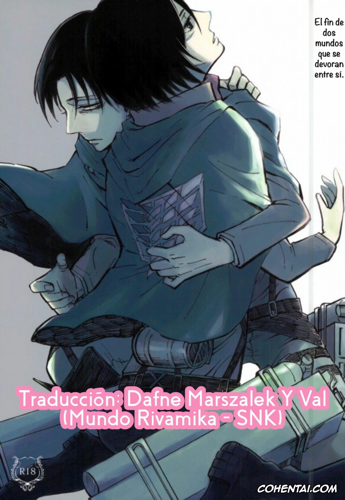 Shingeki No Kyojin | Attack On Titan xxx, Levi Ackerman xxx, Mikasa Ackerman xxx, Hamiau Senaka Futatsu no Sekai (Shingeki no Kyojin), pagina 1