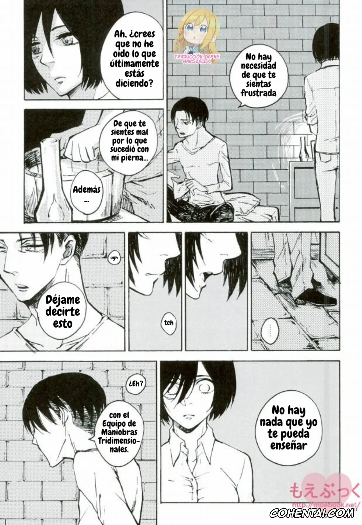 Shingeki No Kyojin | Attack On Titan xxx, Levi Ackerman xxx, Mikasa Ackerman xxx, Hamiau Senaka Futatsu no Sekai (Shingeki no Kyojin), pagina 10