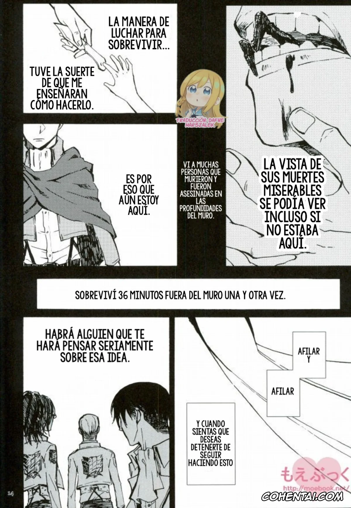 Shingeki No Kyojin | Attack On Titan xxx, Levi Ackerman xxx, Mikasa Ackerman xxx, Hamiau Senaka Futatsu no Sekai (Shingeki no Kyojin), pagina 13