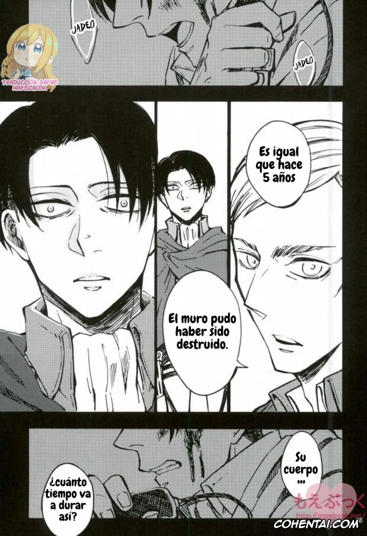 Shingeki No Kyojin | Attack On Titan porno, Levi Ackerman porno, Mikasa Ackerman porno, Hamiau Senaka Futatsu no Sekai (Shingeki no Kyojin), pagina 14