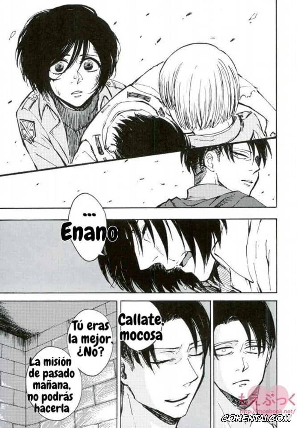 Shingeki No Kyojin | Attack On Titan xxx, Levi Ackerman xxx, Mikasa Ackerman xxx, Hamiau Senaka Futatsu no Sekai (Shingeki no Kyojin), pagina 16
