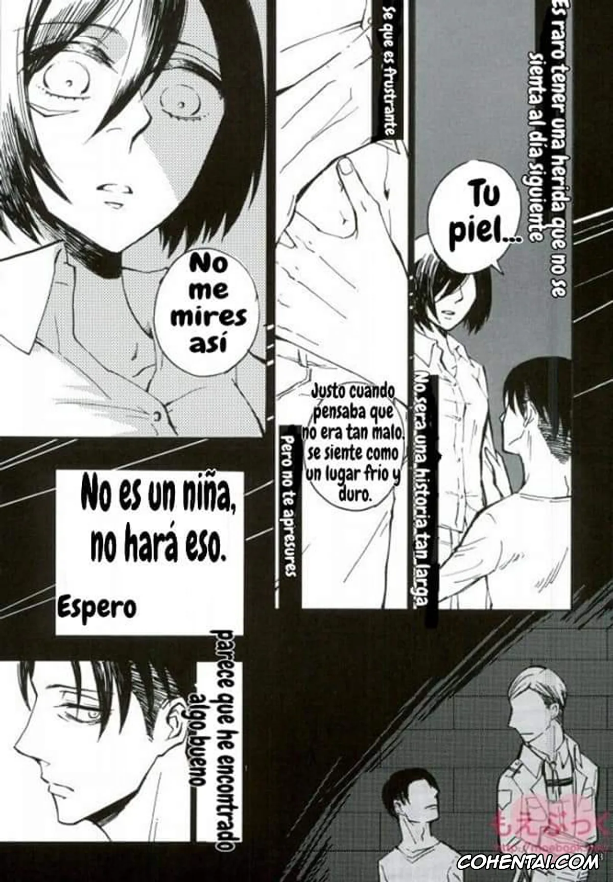 Shingeki No Kyojin | Attack On Titan xxx, Levi Ackerman xxx, Mikasa Ackerman xxx, Hamiau Senaka Futatsu no Sekai (Shingeki no Kyojin), pagina 22