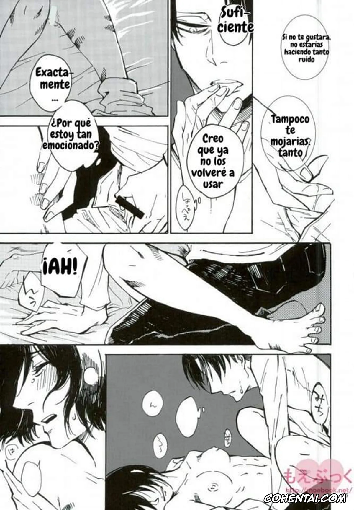 Shingeki No Kyojin | Attack On Titan hentai, Levi Ackerman hentai, Mikasa Ackerman hentai, Hamiau Senaka Futatsu no Sekai (Shingeki no Kyojin), pagina 24