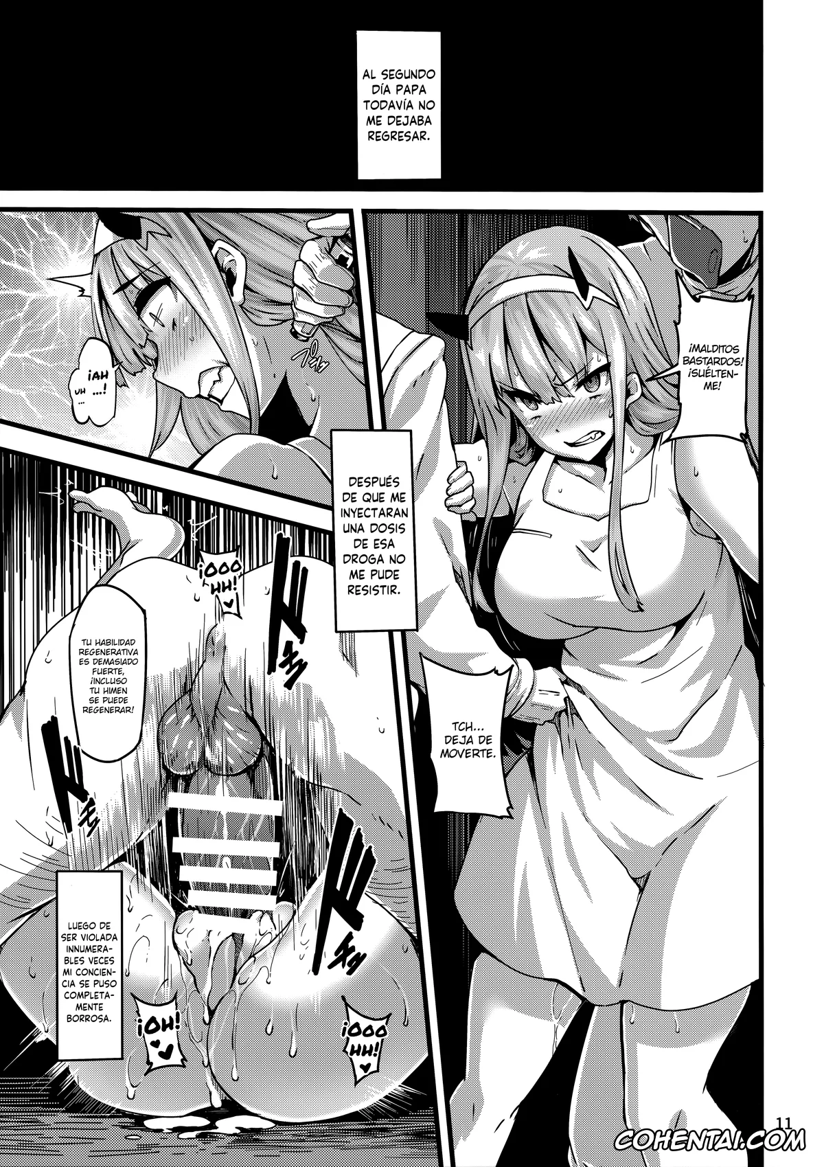 Darling In The Franxx xxx, Hiro xxx, Zero Two xxx, reginae (DARLING in the FRANXX), pagina 10