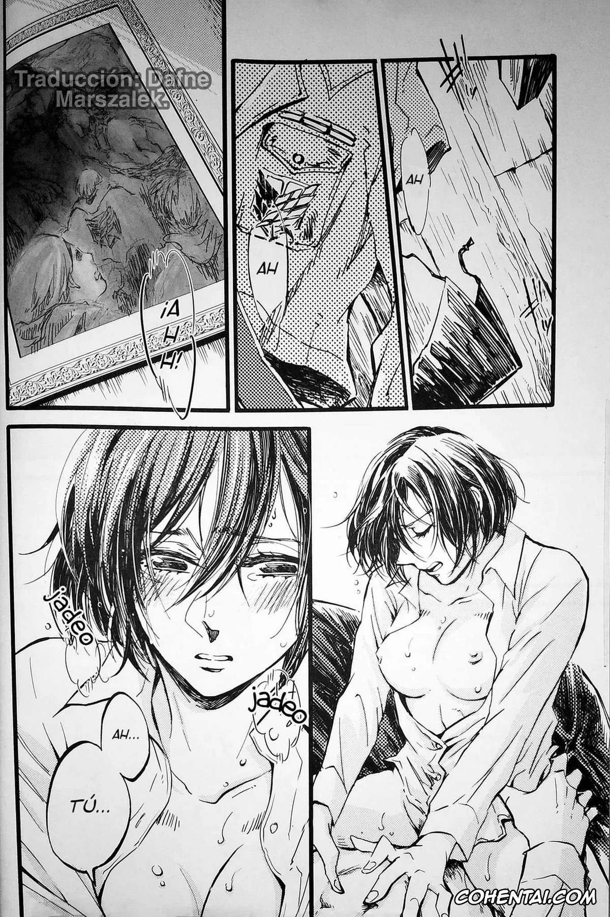 Shingeki No Kyojin | Attack On Titan hentai, Levi Ackerman hentai, Mikasa Ackerman hentai, in the ark. (Shingeki no Kyojin), pagina 3