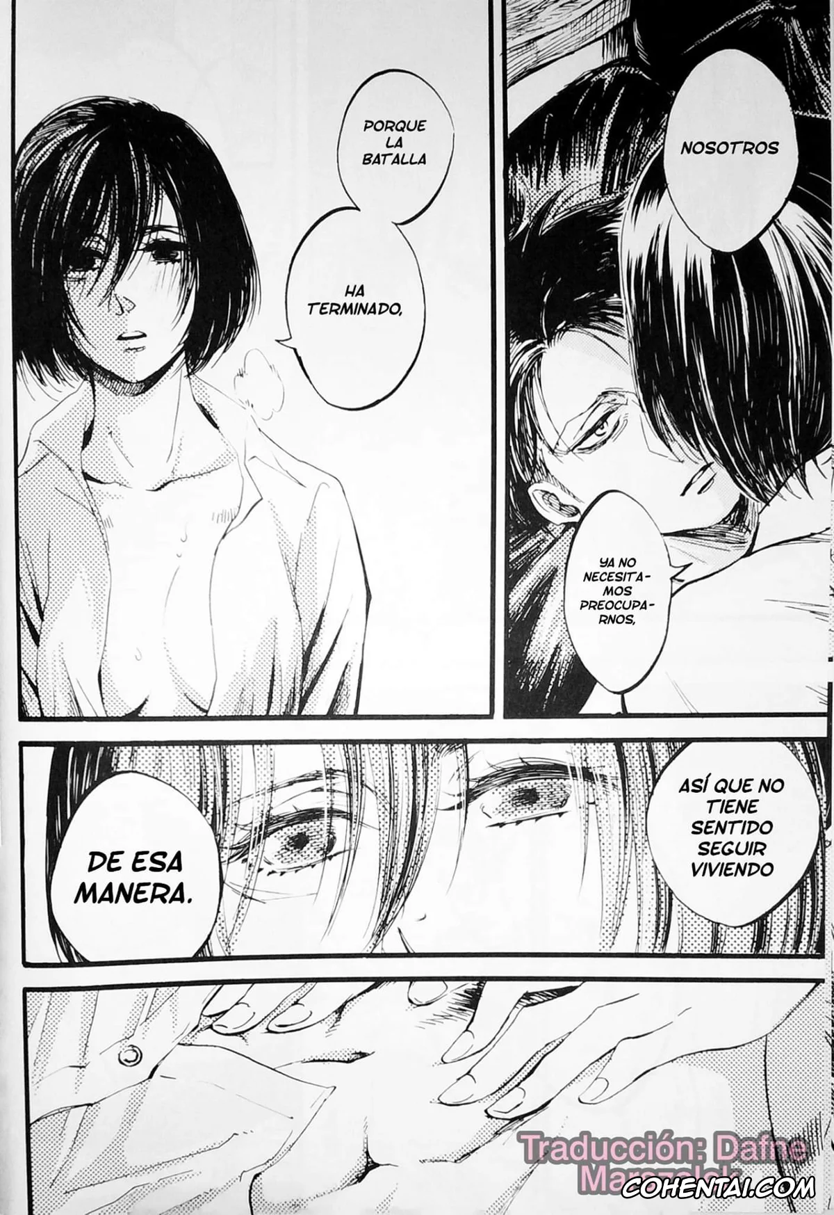Shingeki No Kyojin | Attack On Titan xxx, Levi Ackerman xxx, Mikasa Ackerman xxx, in the ark. (Shingeki no Kyojin), pagina 7