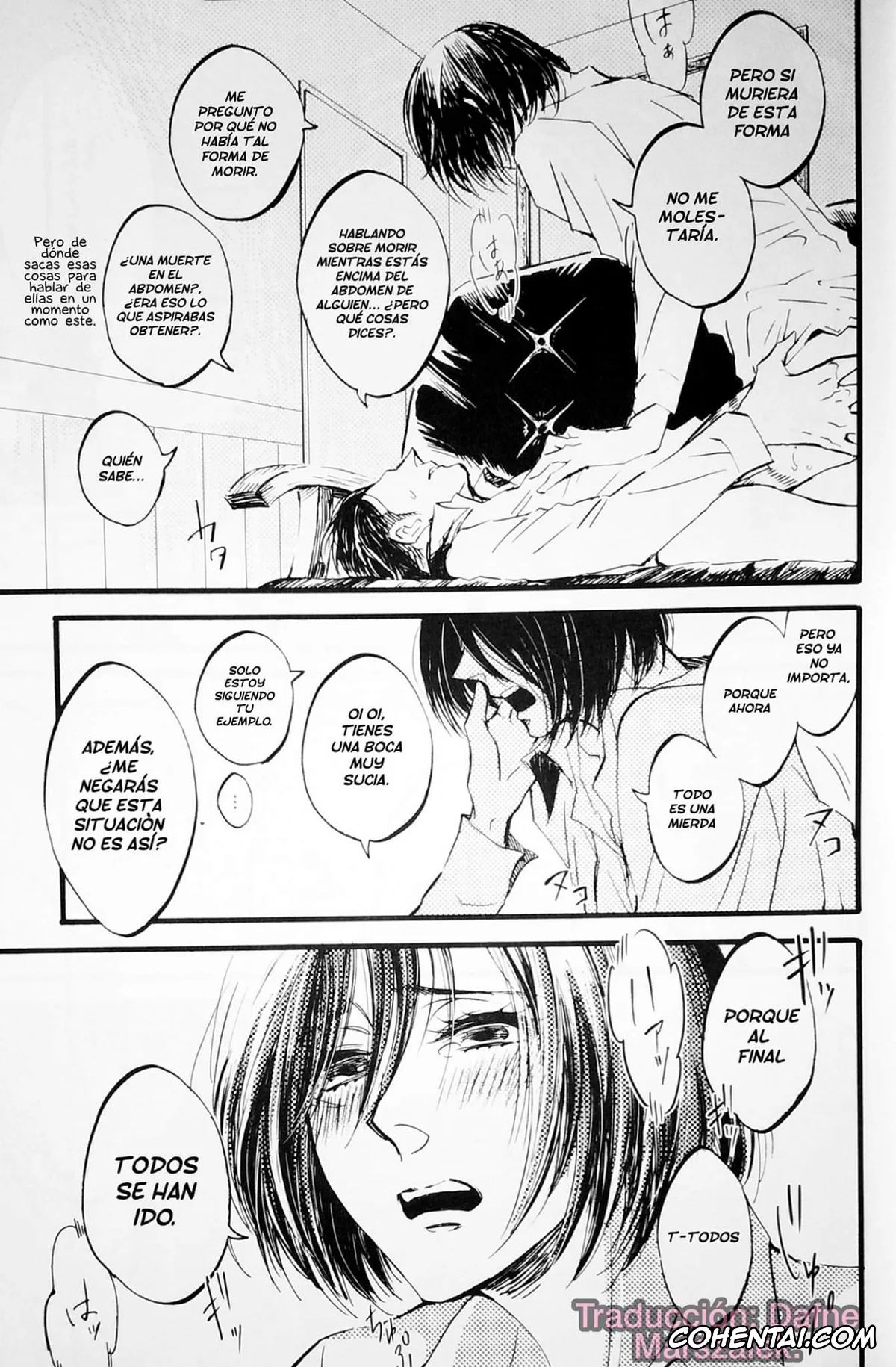 Shingeki No Kyojin | Attack On Titan porno, Levi Ackerman porno, Mikasa Ackerman porno, in the ark. (Shingeki no Kyojin), pagina 8