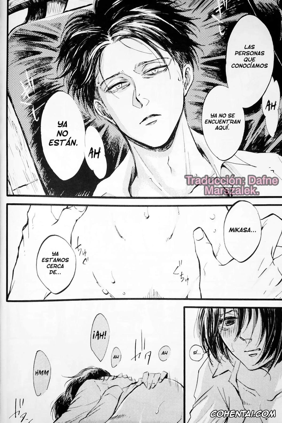 Shingeki No Kyojin | Attack On Titan hentai, Levi Ackerman hentai, Mikasa Ackerman hentai, in the ark. (Shingeki no Kyojin), pagina 9