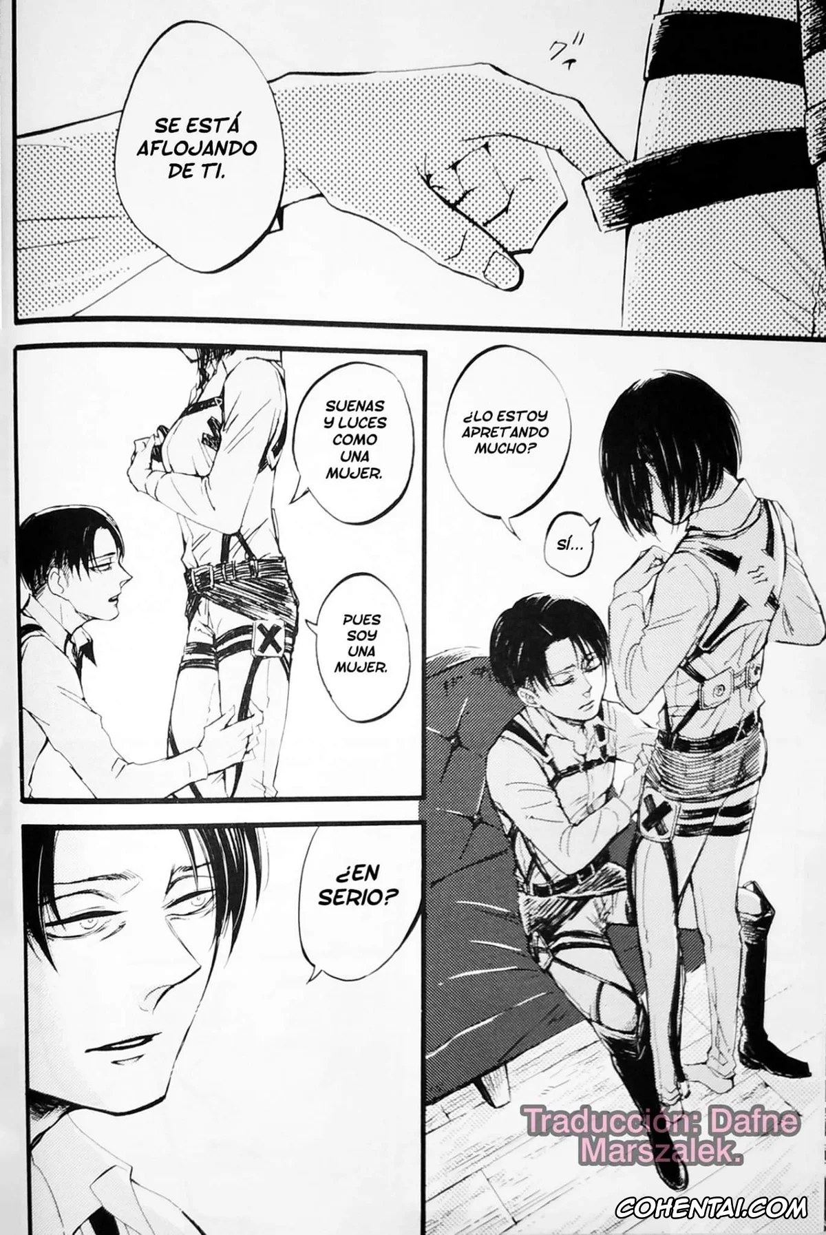 Shingeki No Kyojin | Attack On Titan porno, Levi Ackerman porno, Mikasa Ackerman porno, in the ark. (Shingeki no Kyojin), pagina 17
